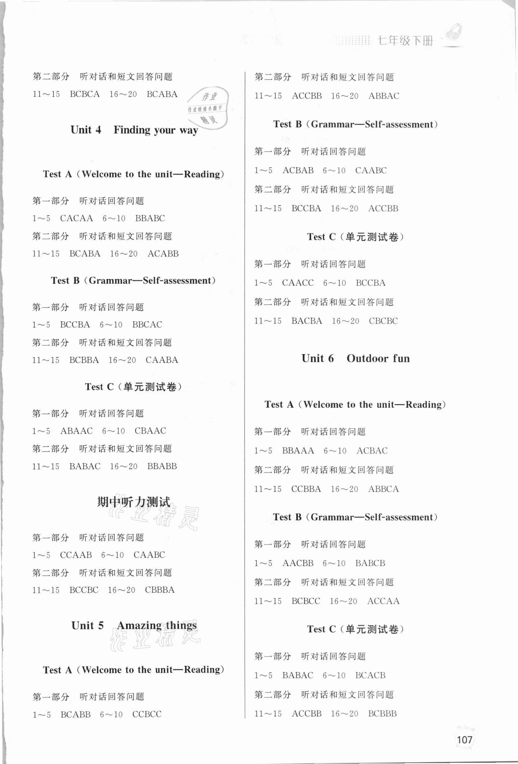 2021年江蘇省英語(yǔ)人機(jī)對(duì)話考試聽(tīng)力模擬試題七年級(jí)下冊(cè) 第2頁(yè)