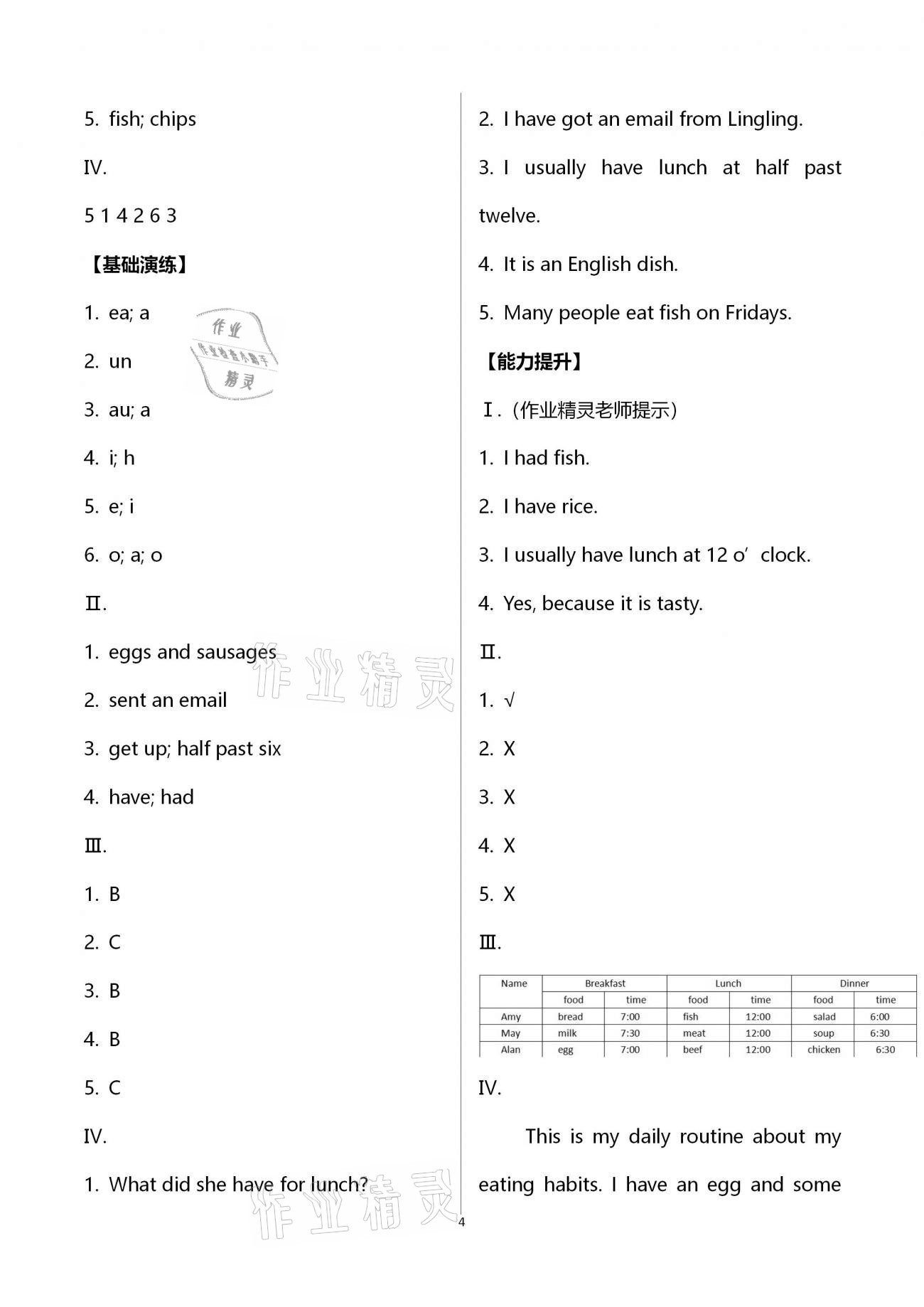 2021年小學(xué)同步練習(xí)冊五年級英語下冊外研版六三制青島出版社 第4頁