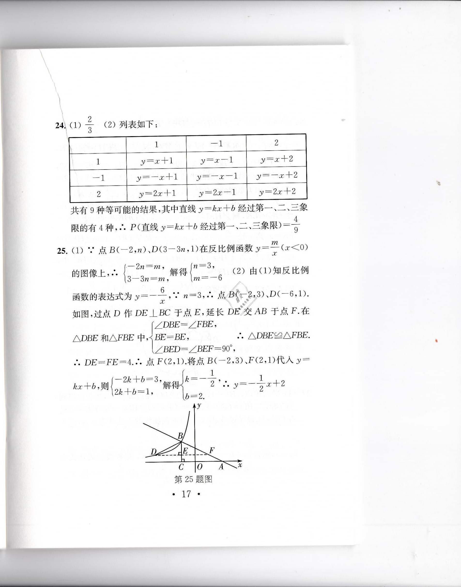 2021年中考導航中考數(shù)學模擬卷 第15頁