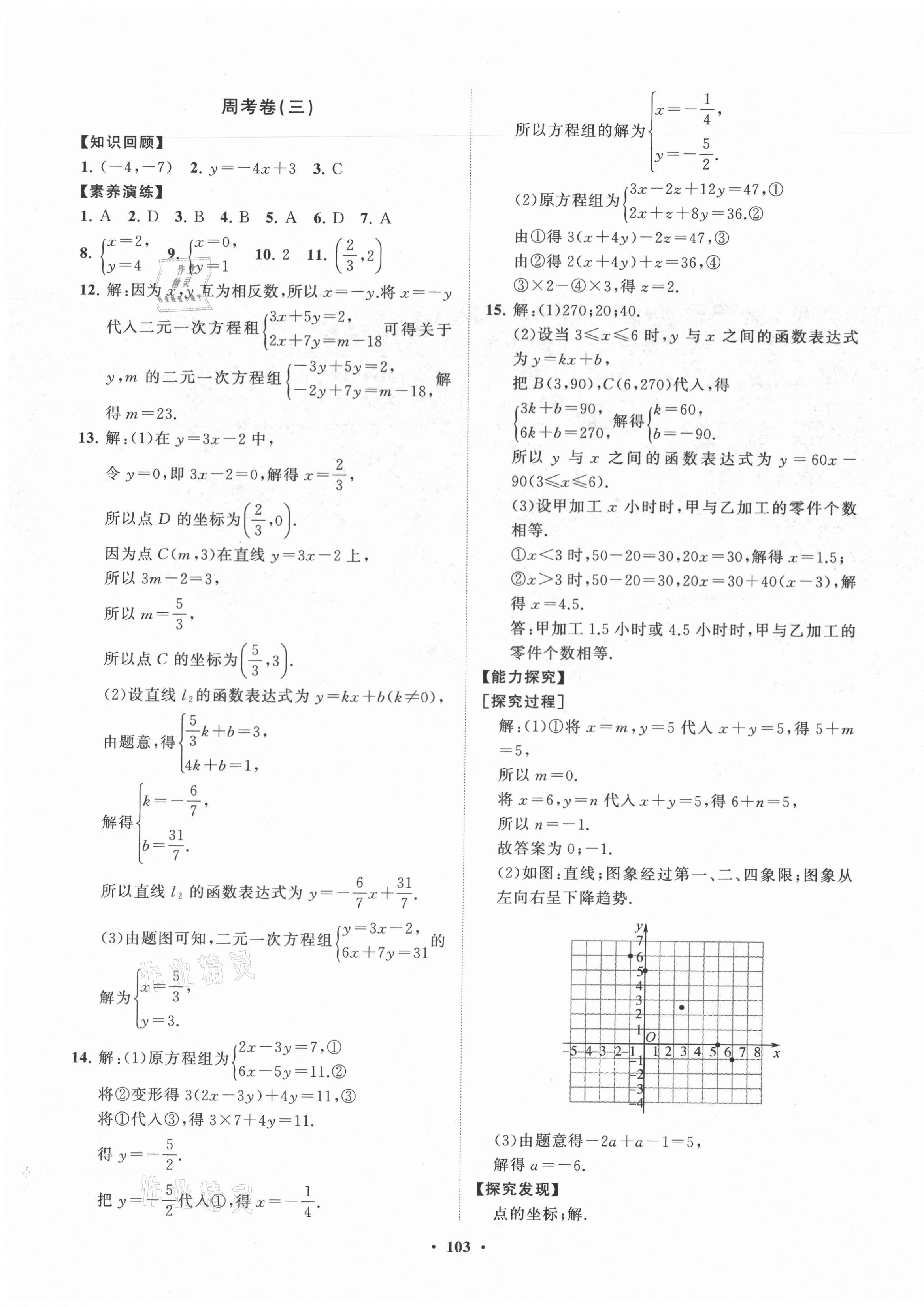 2021年初中同步練習(xí)冊分層卷七年級數(shù)學(xué)下冊魯教版54制 第3頁