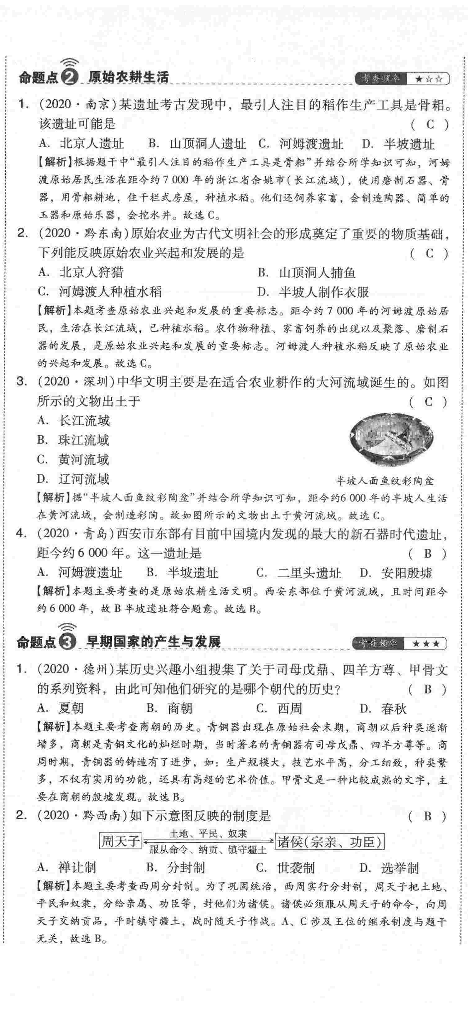 2021年中考命題大解密歷史陽光出版社 第2頁