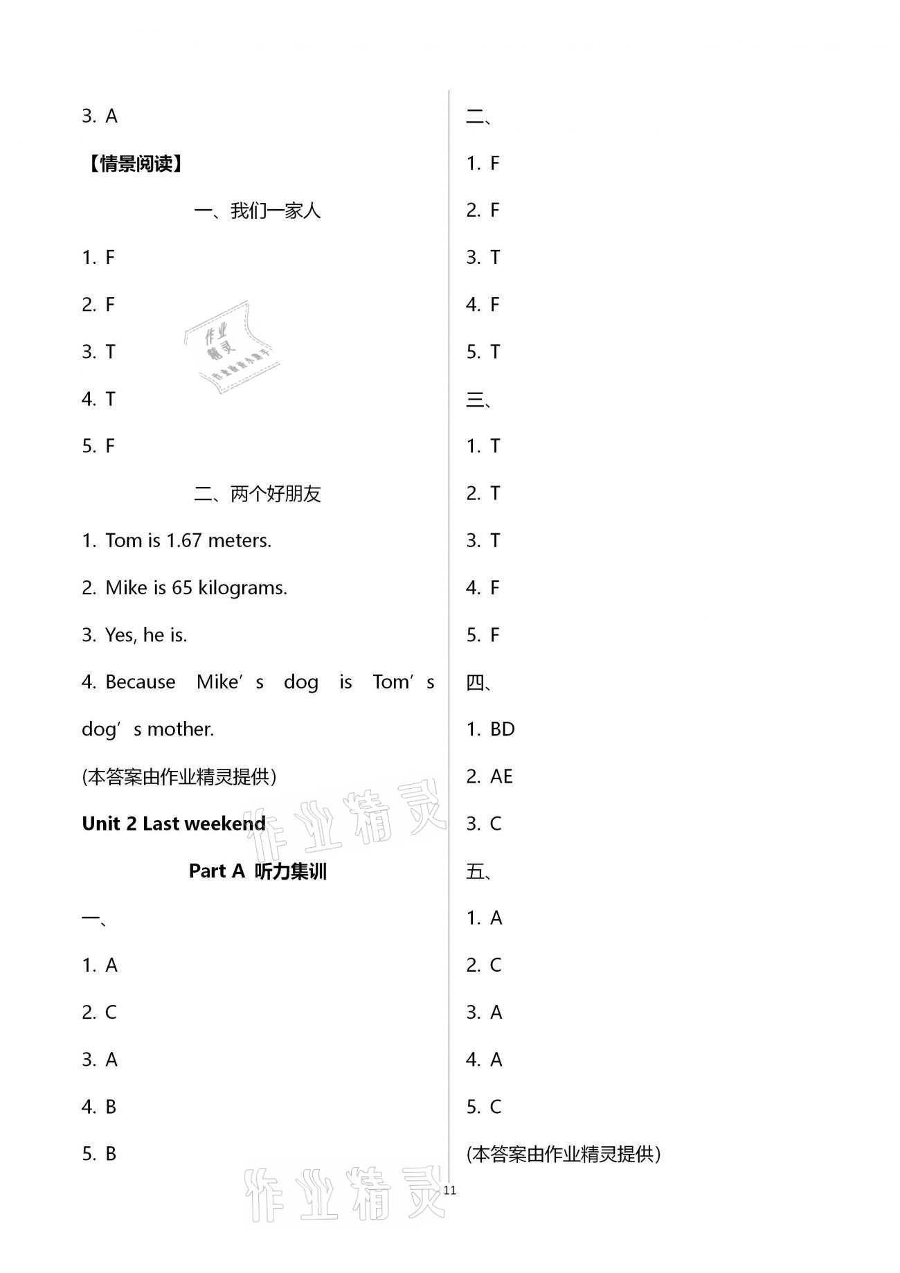 2021年新思維伴你學(xué)單元達(dá)標(biāo)測(cè)試卷六年級(jí)英語下冊(cè)人教版 第11頁