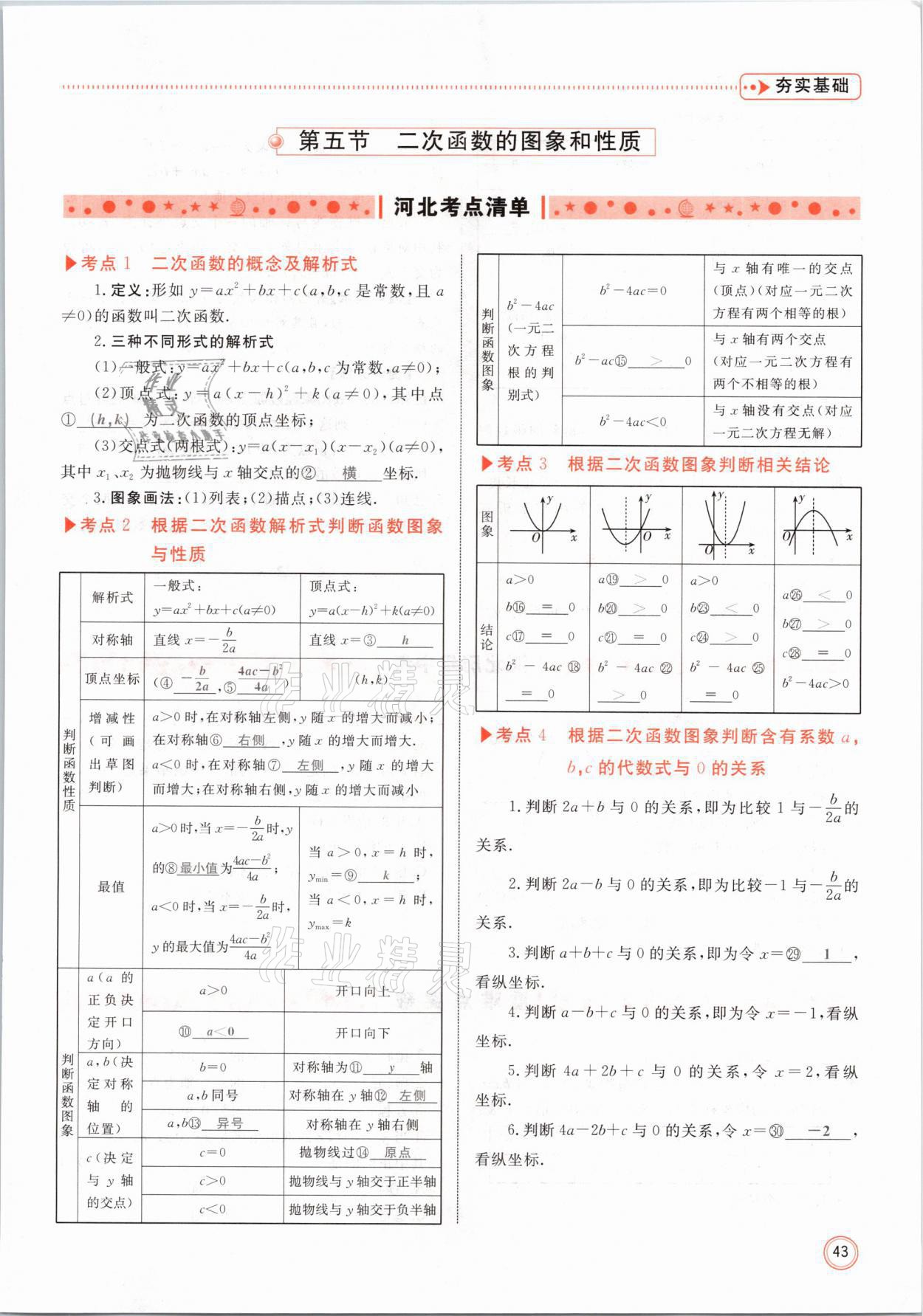 2021年冀考金榜中考總復(fù)習(xí)優(yōu)化設(shè)計數(shù)學(xué) 第43頁