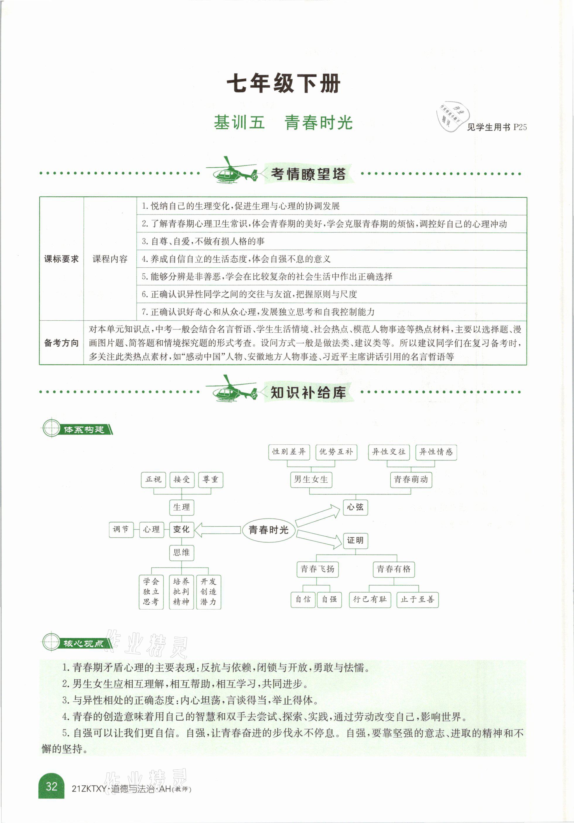 2021年中考特訓(xùn)營(yíng)道德與法治安徽專版 參考答案第28頁(yè)