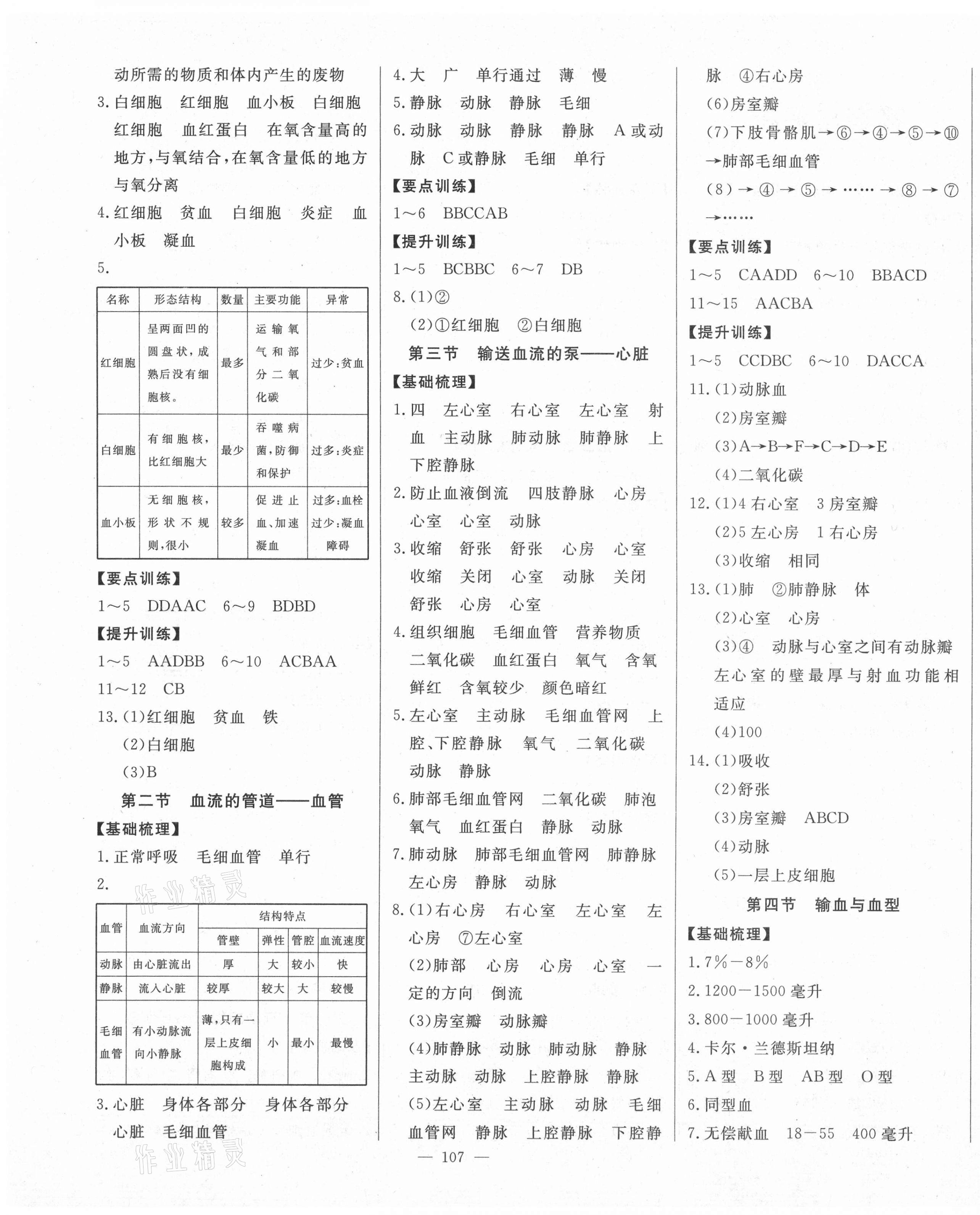 2021年初中新課標名師學案智慧大課堂七年級生物下冊人教版 第3頁