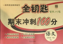 2021年金鑰匙期末沖刺100分五年級語文下冊人教版