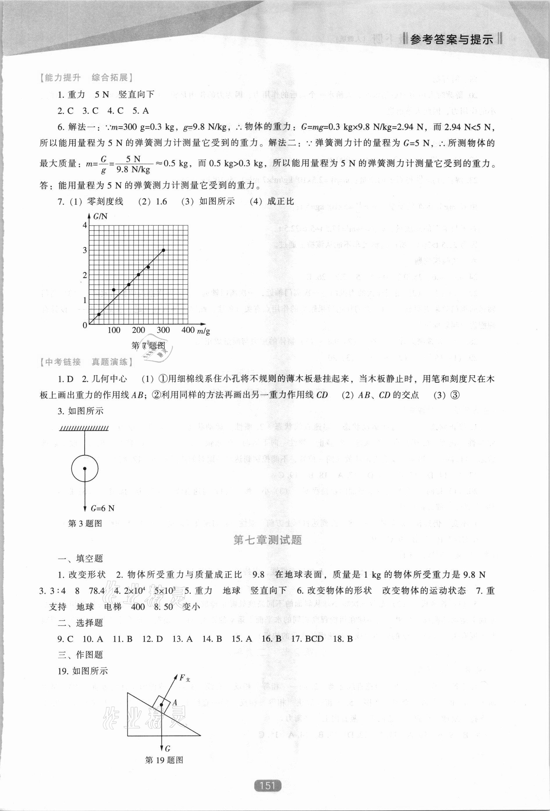 2021年新课程物理能力培养八年级下册人教版 第3页