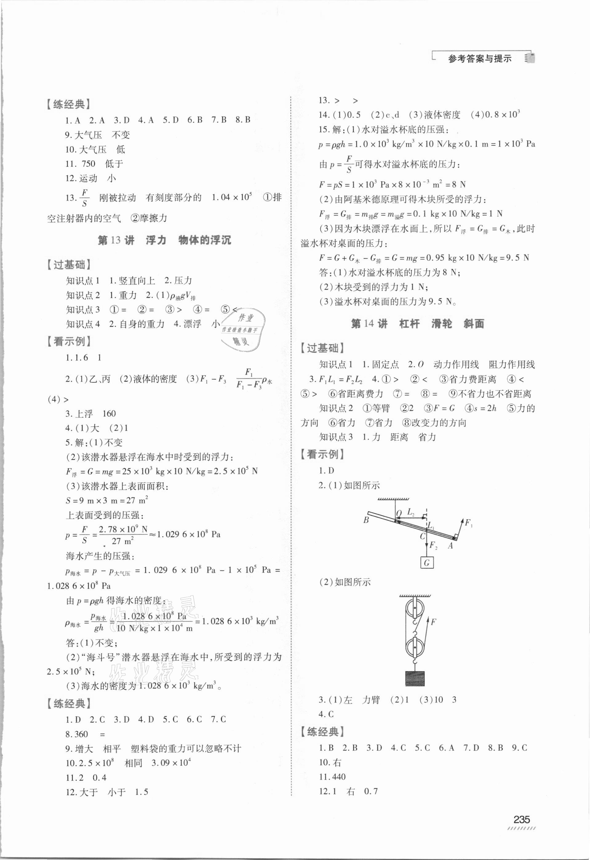 2021年初中終結(jié)性練習(xí)物理 第5頁