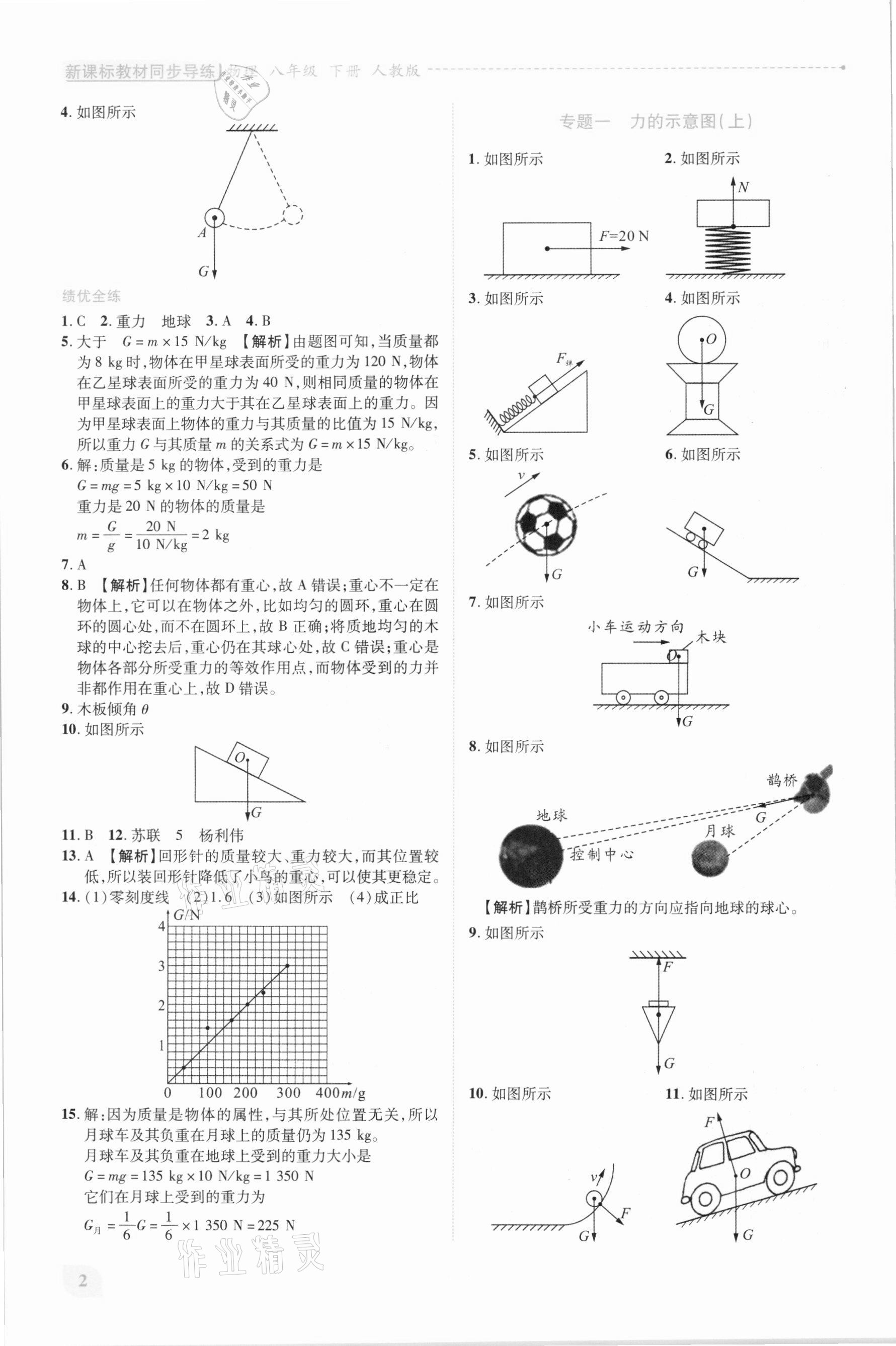 2021年新课标教材同步导练八年级物理下册人教版 第2页