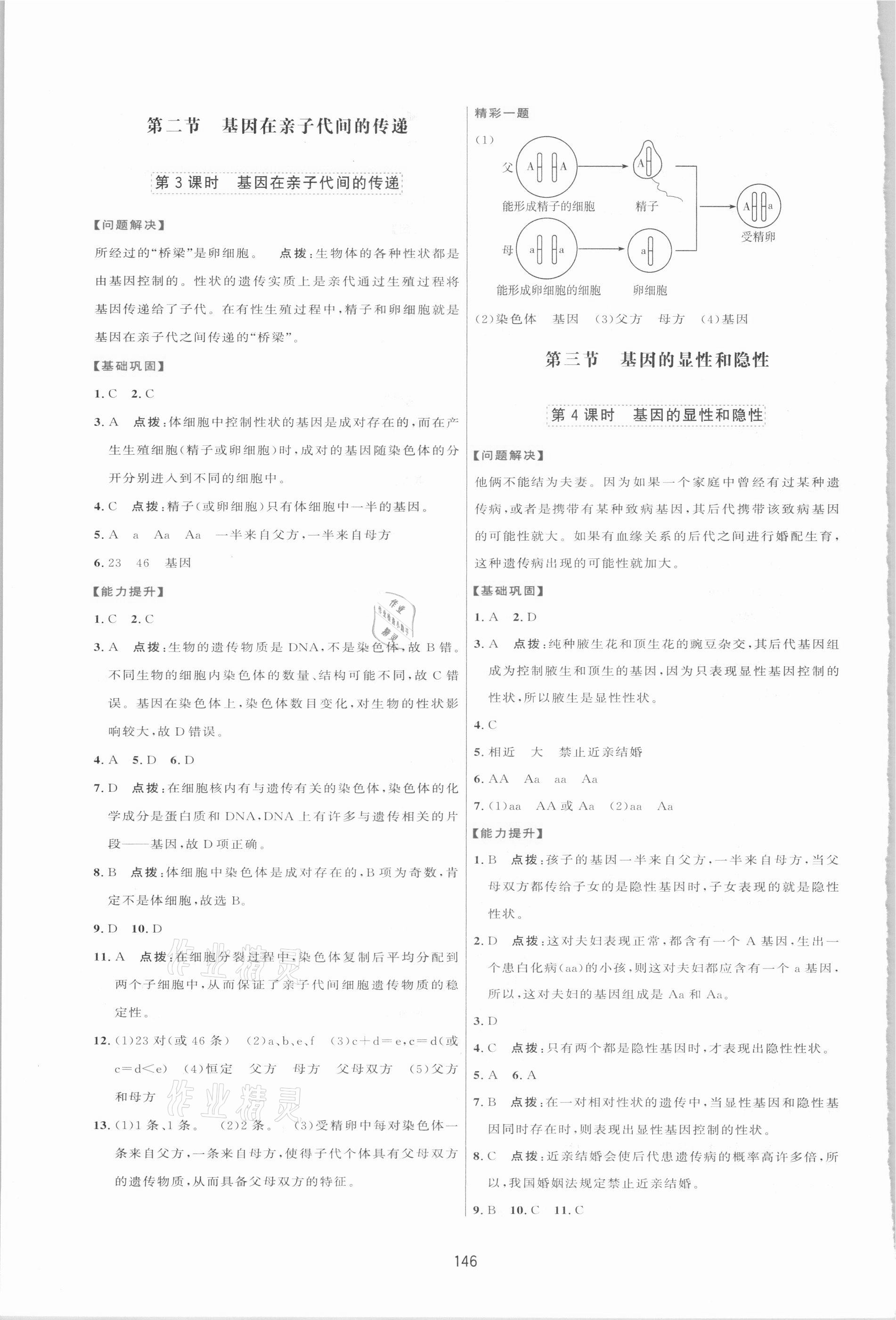 2021年三維數(shù)字課堂八年級生物下冊人教版 第6頁