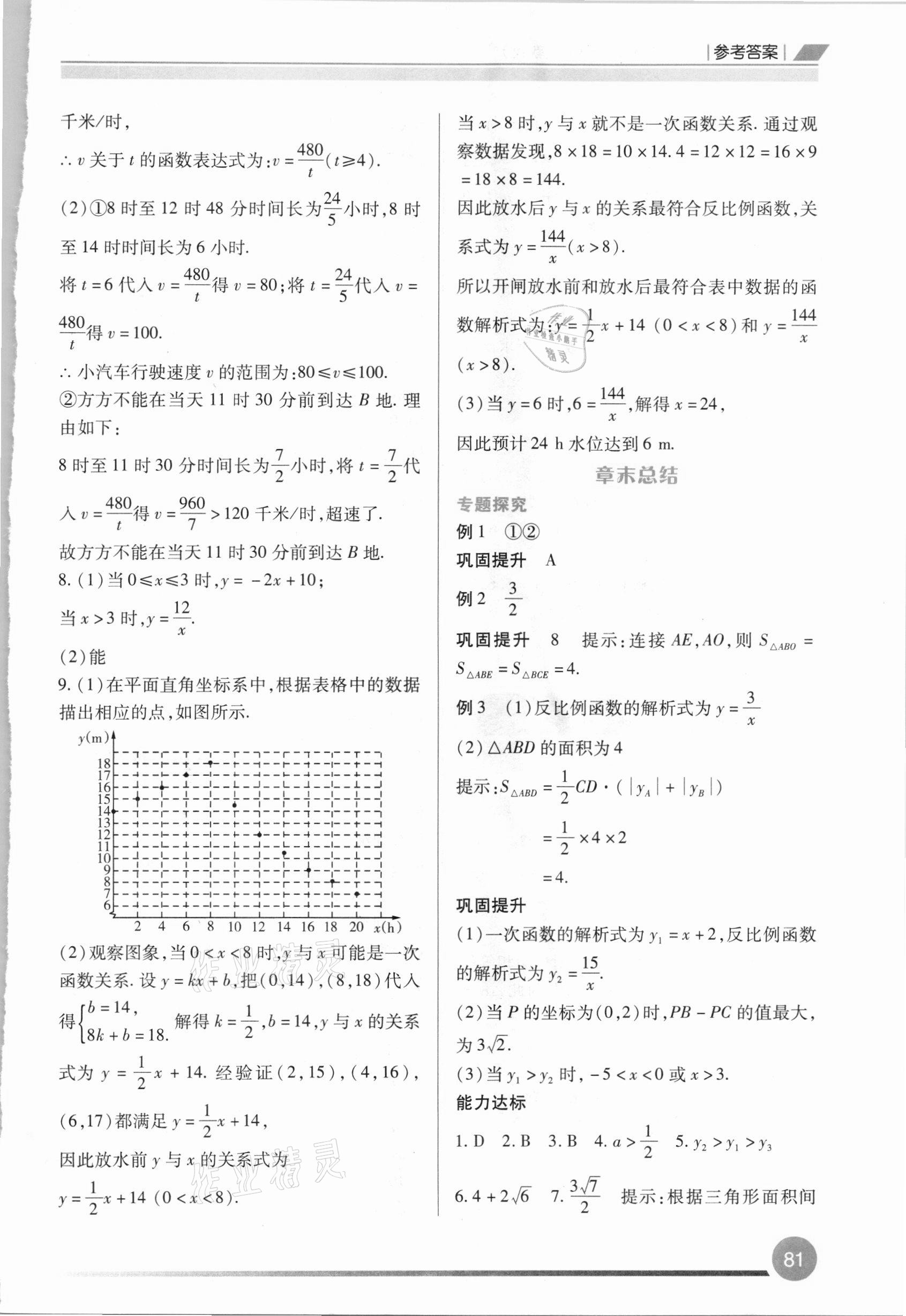 2021年學(xué)習(xí)指要九年級數(shù)學(xué)下冊人教版重慶市專用 第3頁