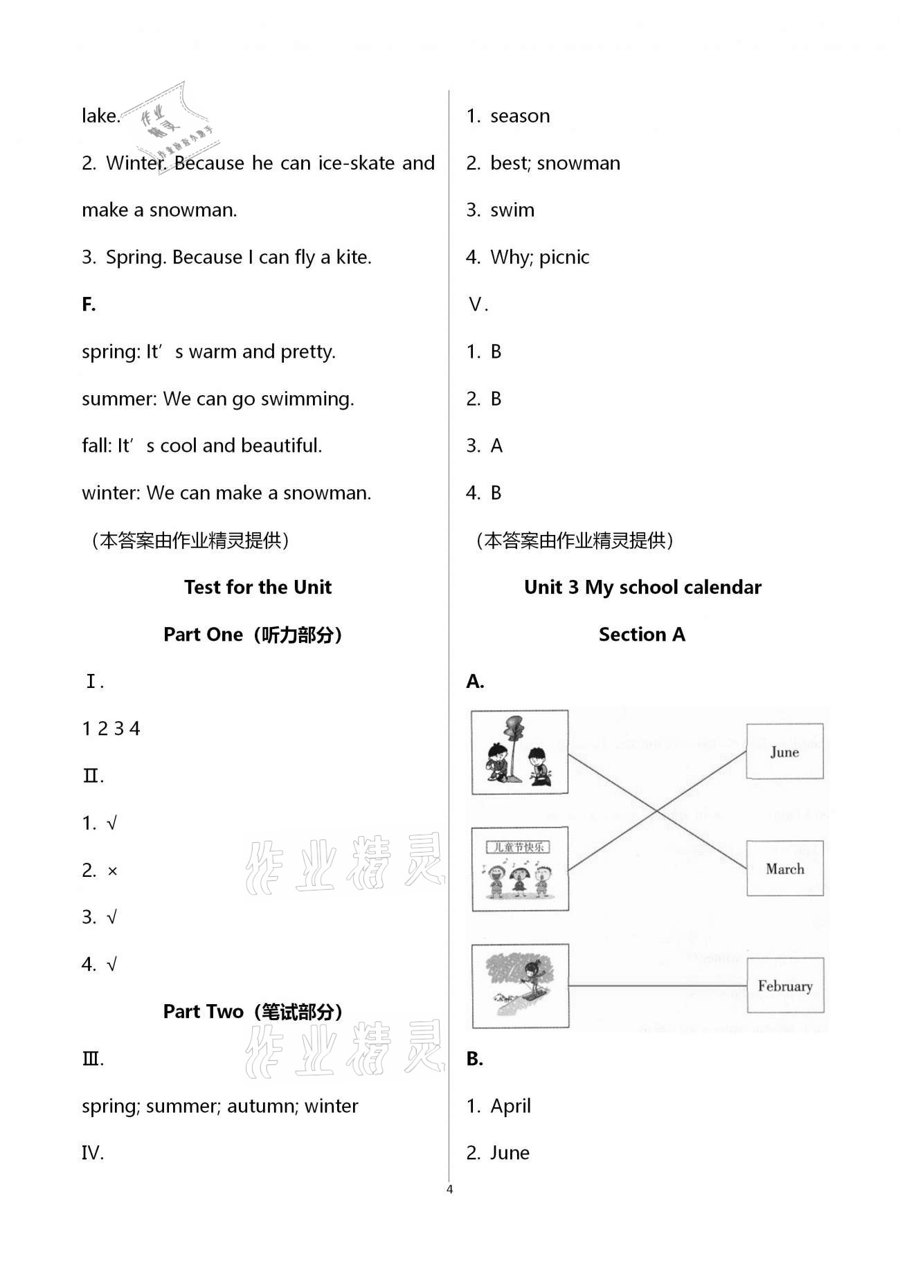 2021年新课堂同步学习与探究五年级英语下学期人教版枣庄专版 第4页