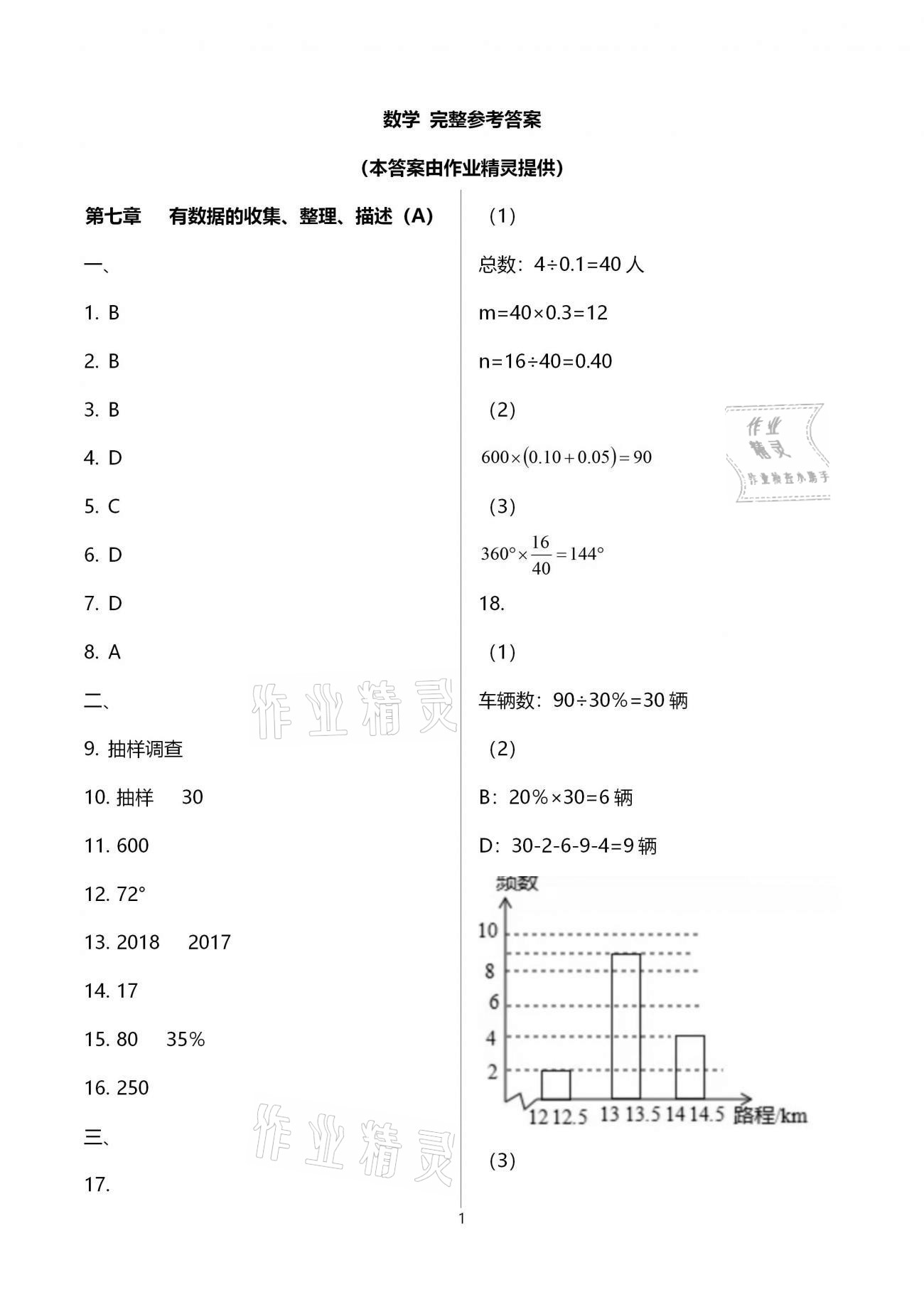 2021年綠色成長(zhǎng)互動(dòng)空間配套練習(xí)八年級(jí)數(shù)學(xué)下冊(cè)蘇科版 參考答案第1頁(yè)