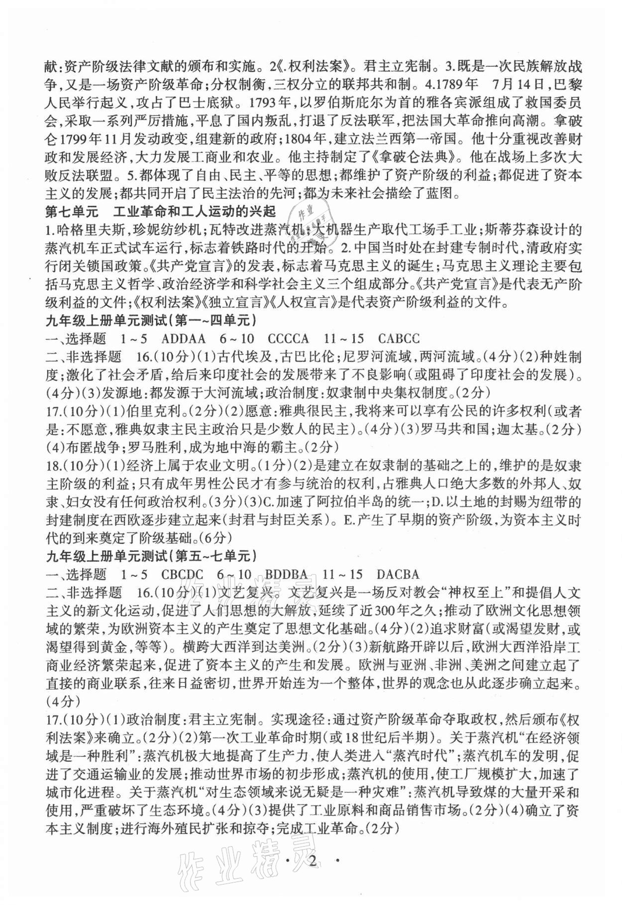 2021年名師引領歷史三輪復習 第2頁