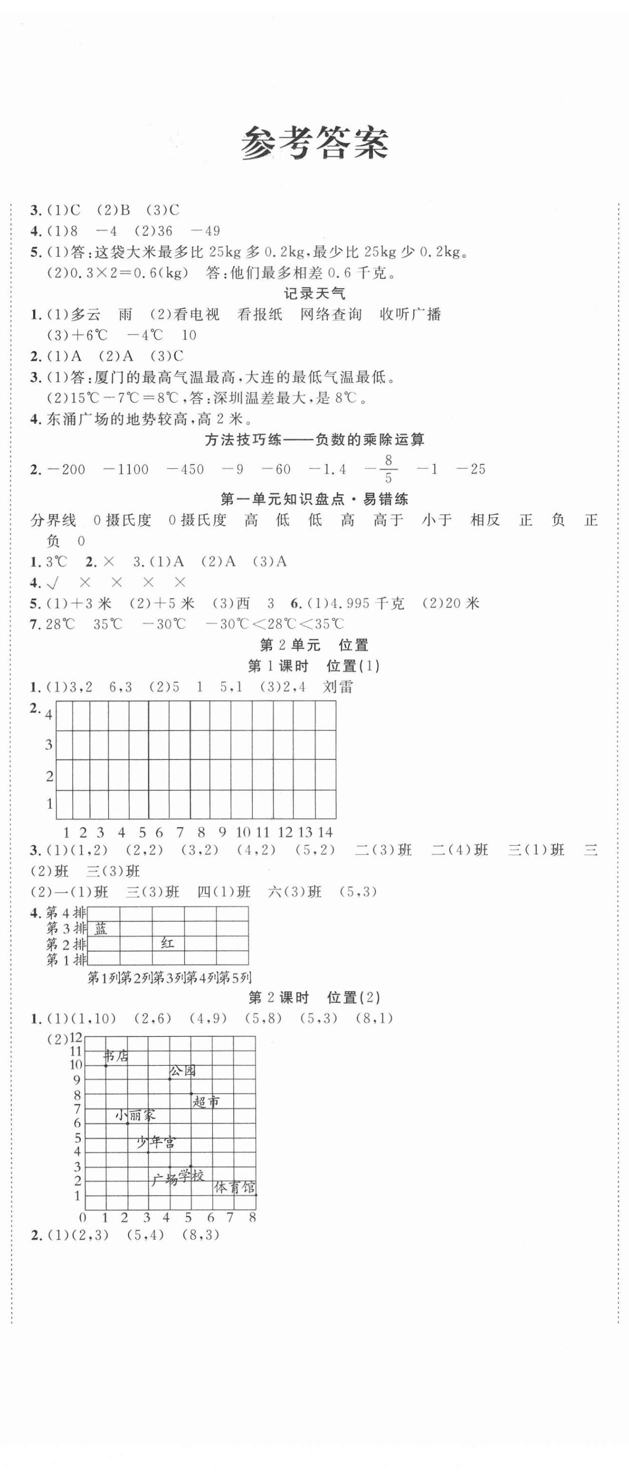 2021年好題好卷天天練六年級數(shù)學(xué)下冊冀教版 第2頁