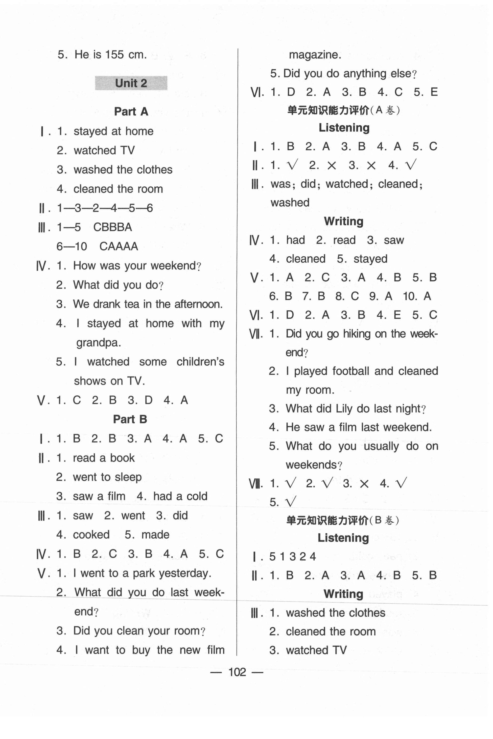 2021年智慧學(xué)習(xí)六年級(jí)英語(yǔ)下冊(cè)人教版青島出版社 第2頁(yè)