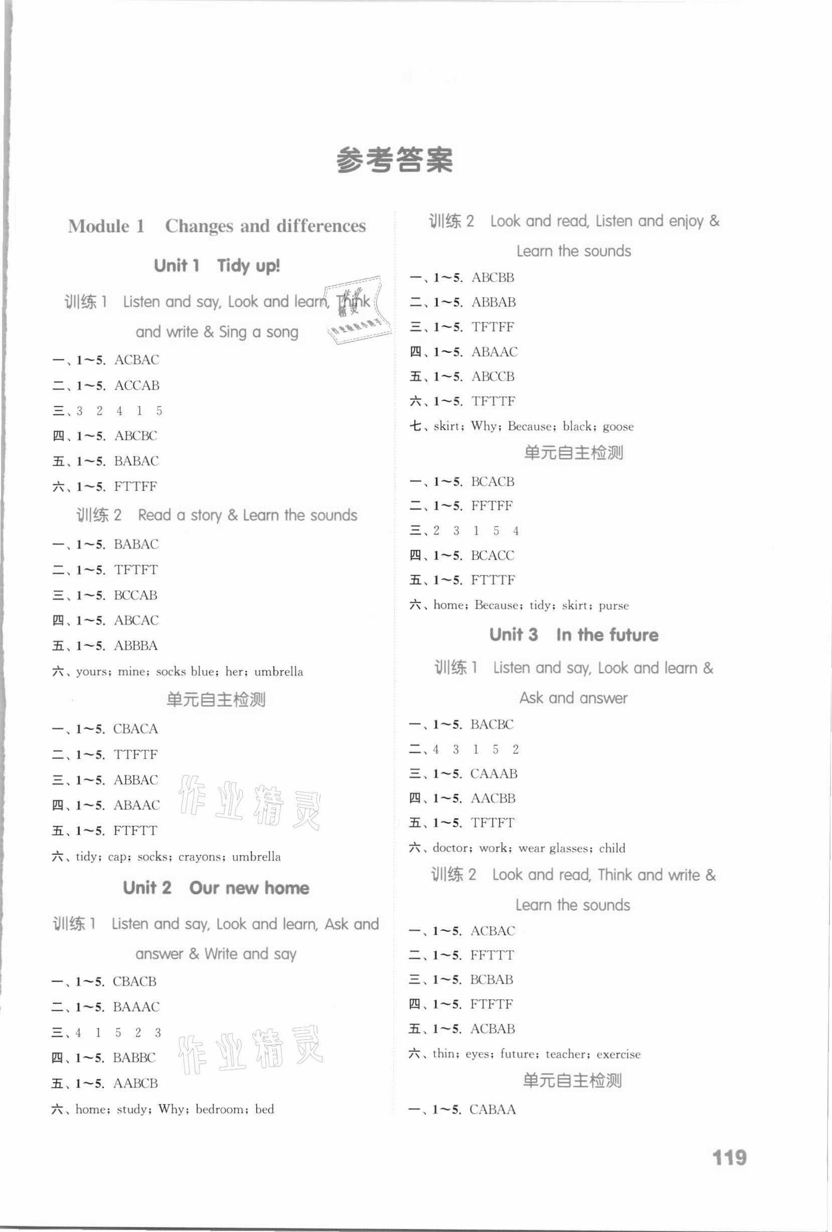 2021年通城學(xué)典小學(xué)英語聽力能手五年級(jí)下冊(cè)滬教牛津版 第1頁