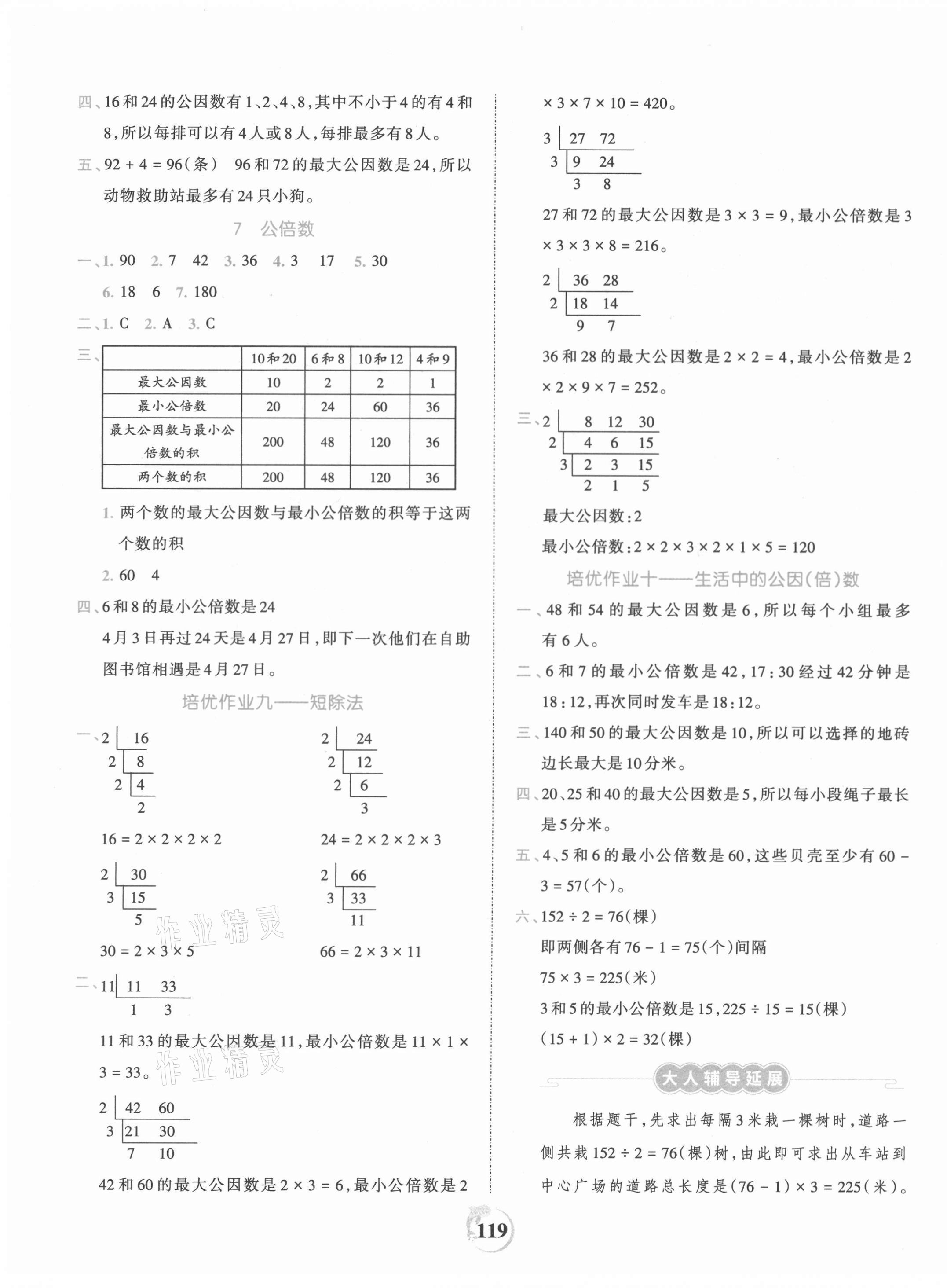 2021年王朝霞德才兼?zhèn)渥鳂I(yè)創(chuàng)新設(shè)計五年級數(shù)學(xué)下冊蘇教版 第7頁