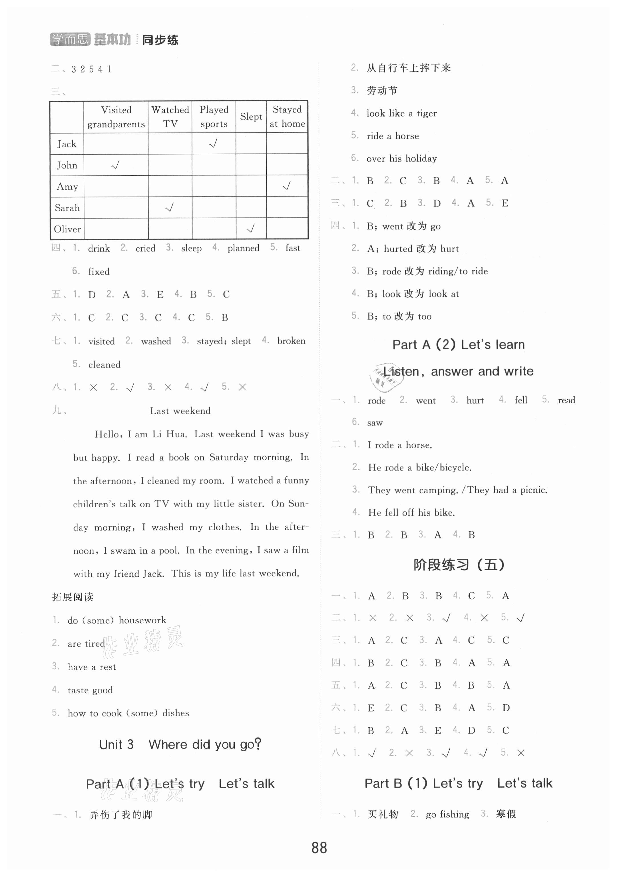 2021年學(xué)而思基本功同步練六年級英語下冊人教PEP版 第4頁