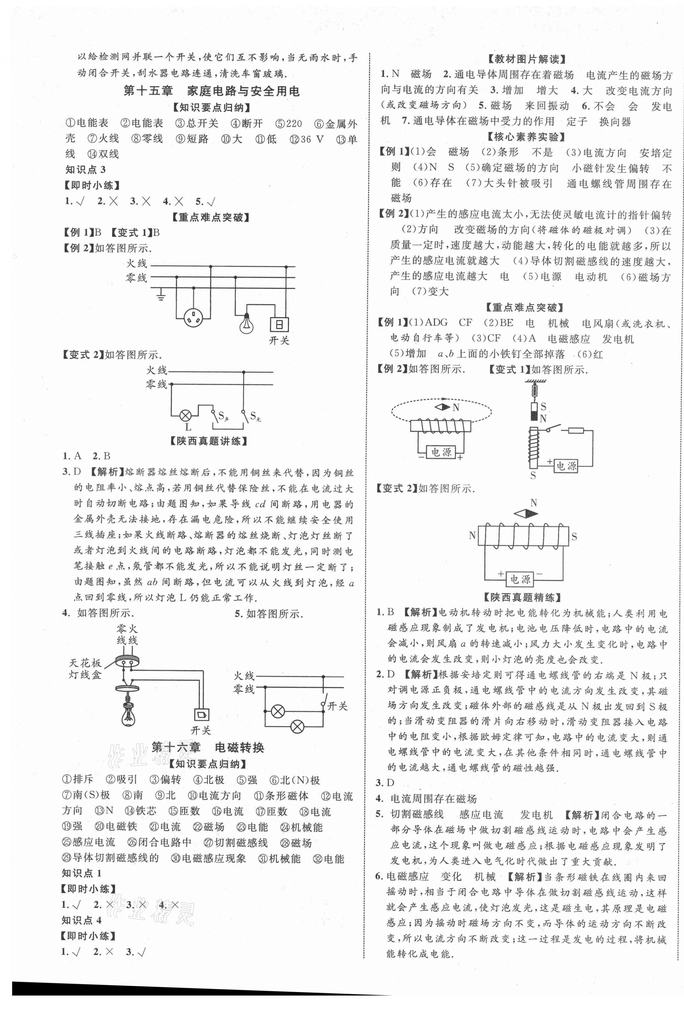 2021年陜西中考總復習優(yōu)化指導物理 第13頁