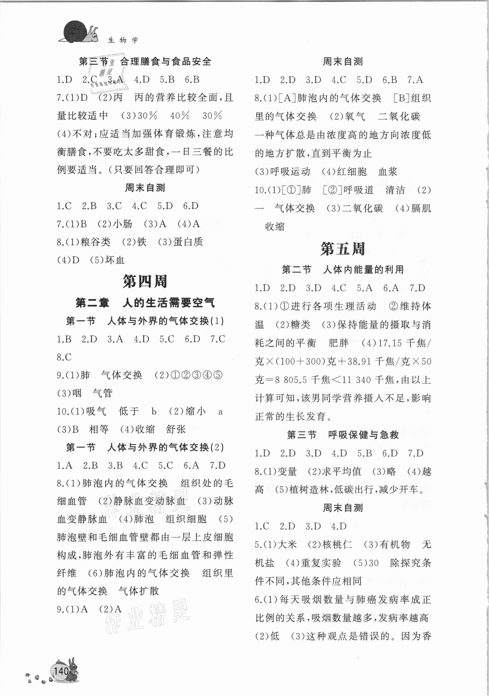 2021年新課程助學(xué)叢書七年級生物學(xué)下冊濟南版 第2頁