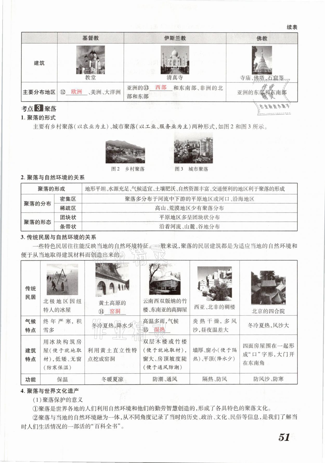 2021年領(lǐng)跑中考地理河南專版 參考答案第51頁