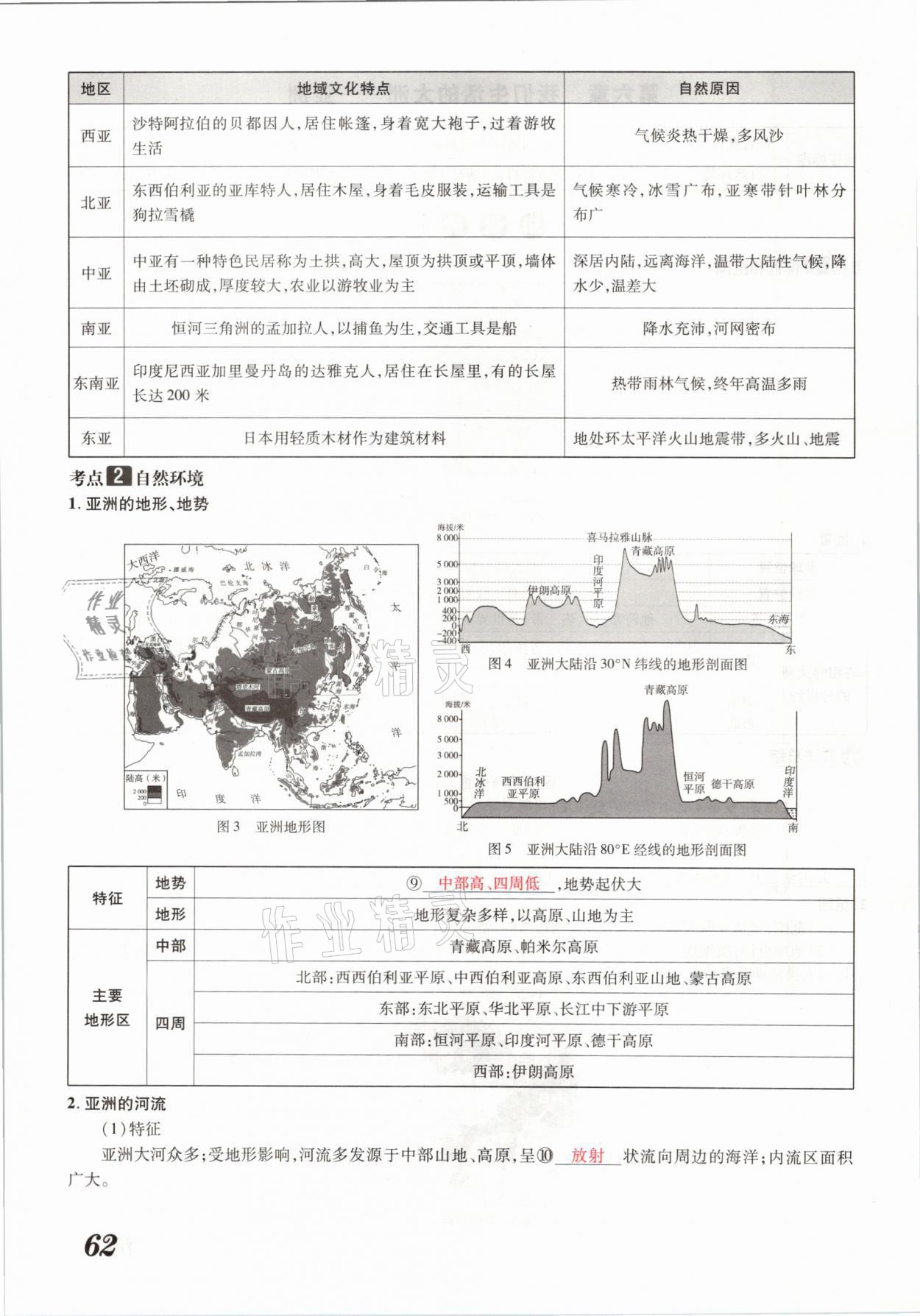 2021年領(lǐng)跑中考地理河南專(zhuān)版 參考答案第62頁(yè)