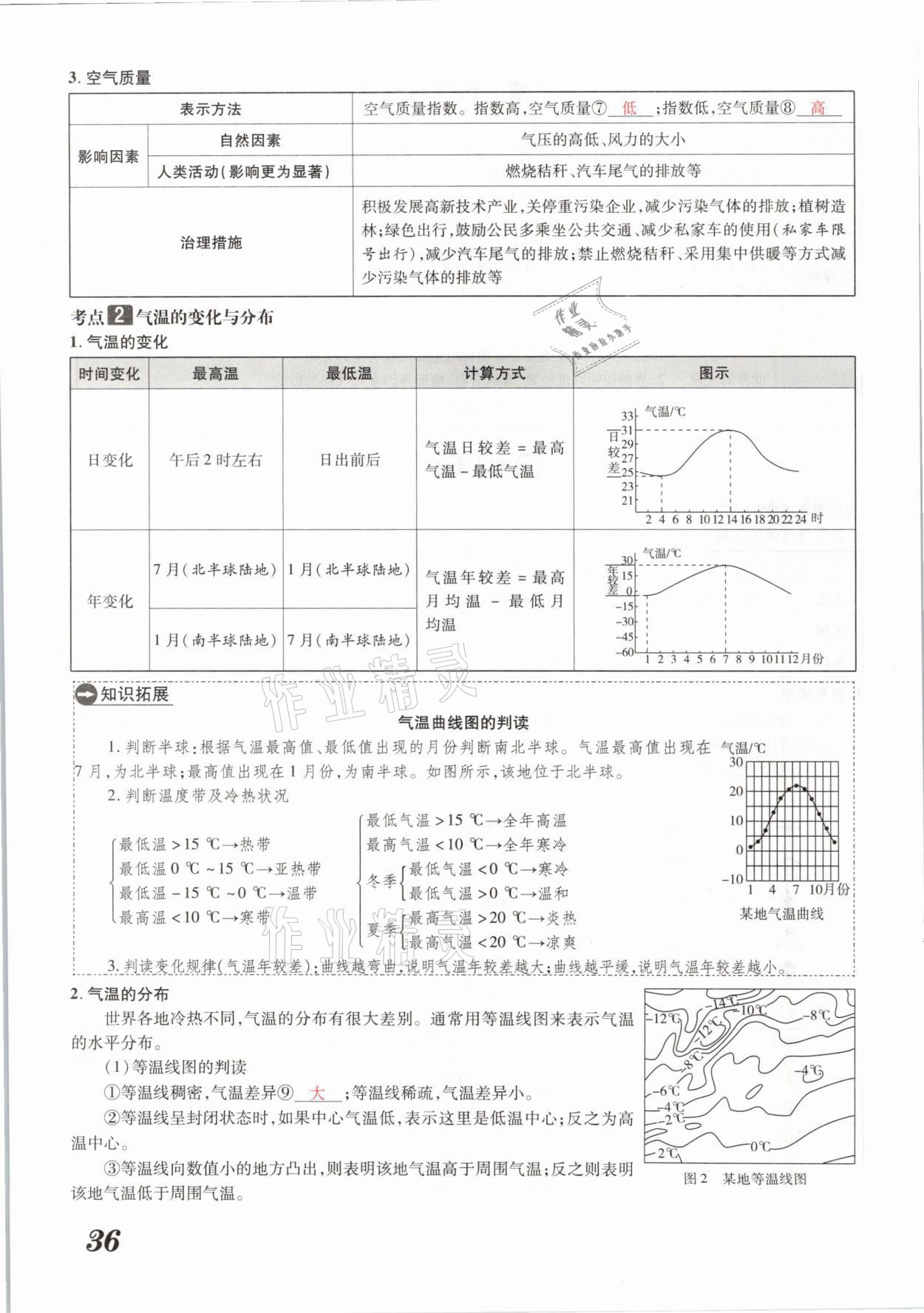 2021年領(lǐng)跑中考地理河南專版 參考答案第36頁