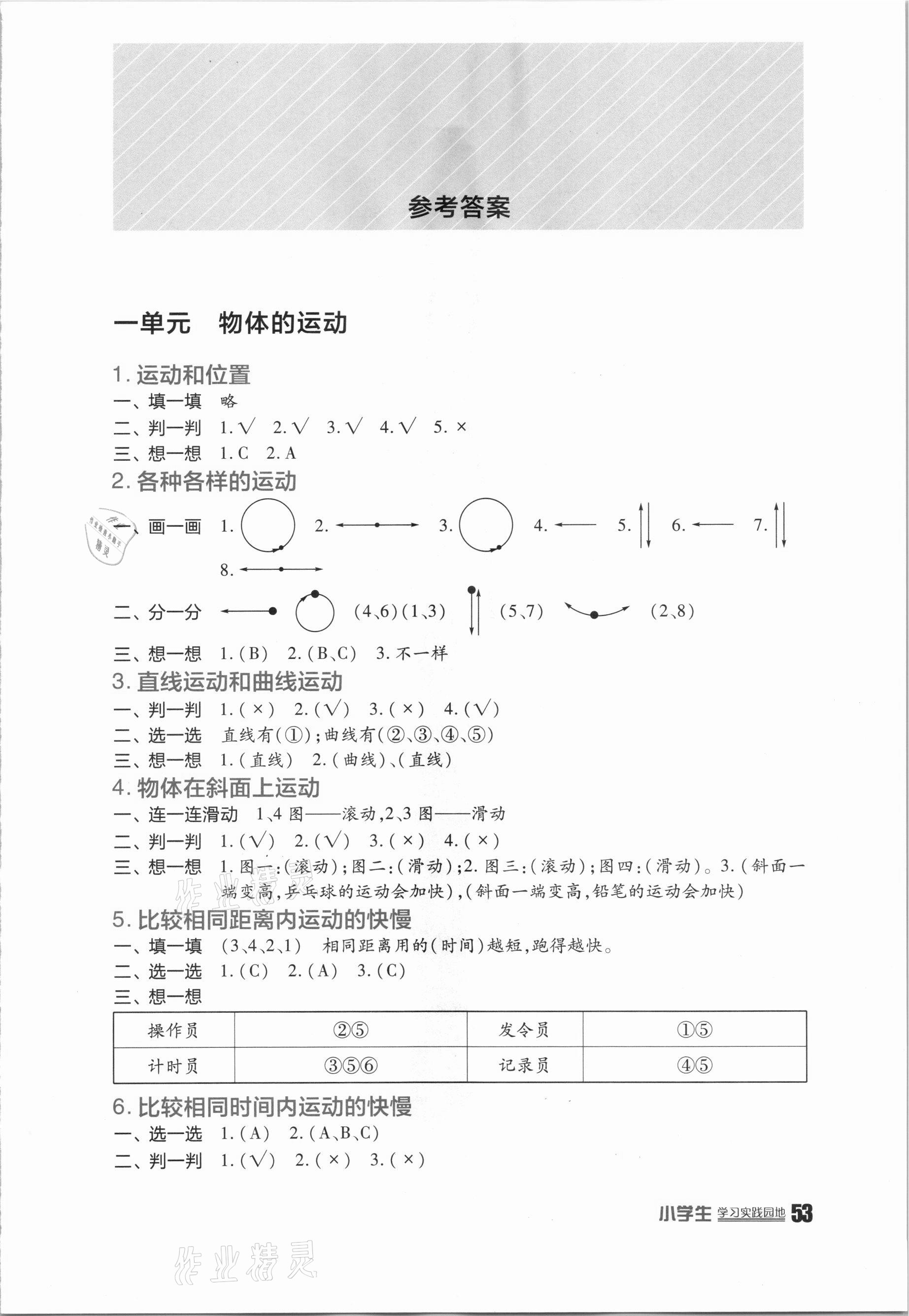 2021年学习实践园地三年级科学下册教科版 第1页