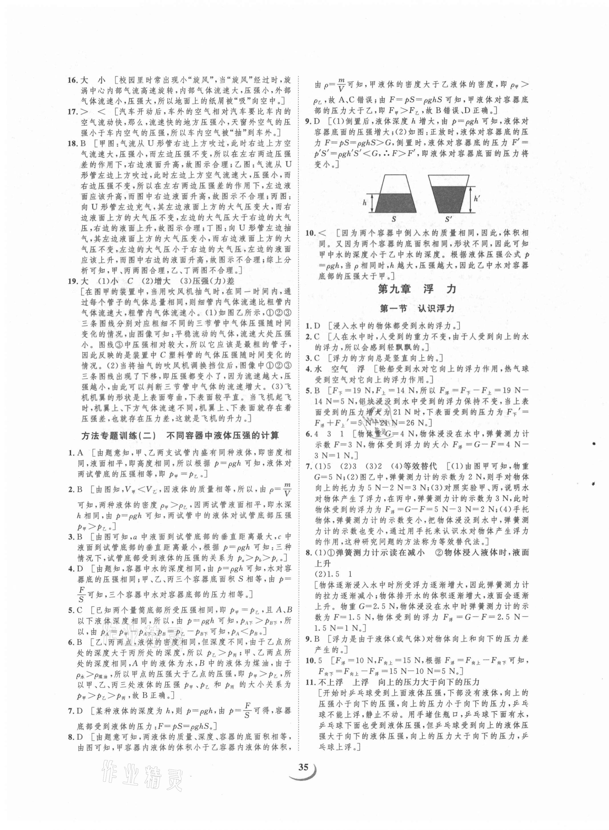 2021年課堂導(dǎo)學(xué)八年級物理下冊滬科版 第11頁