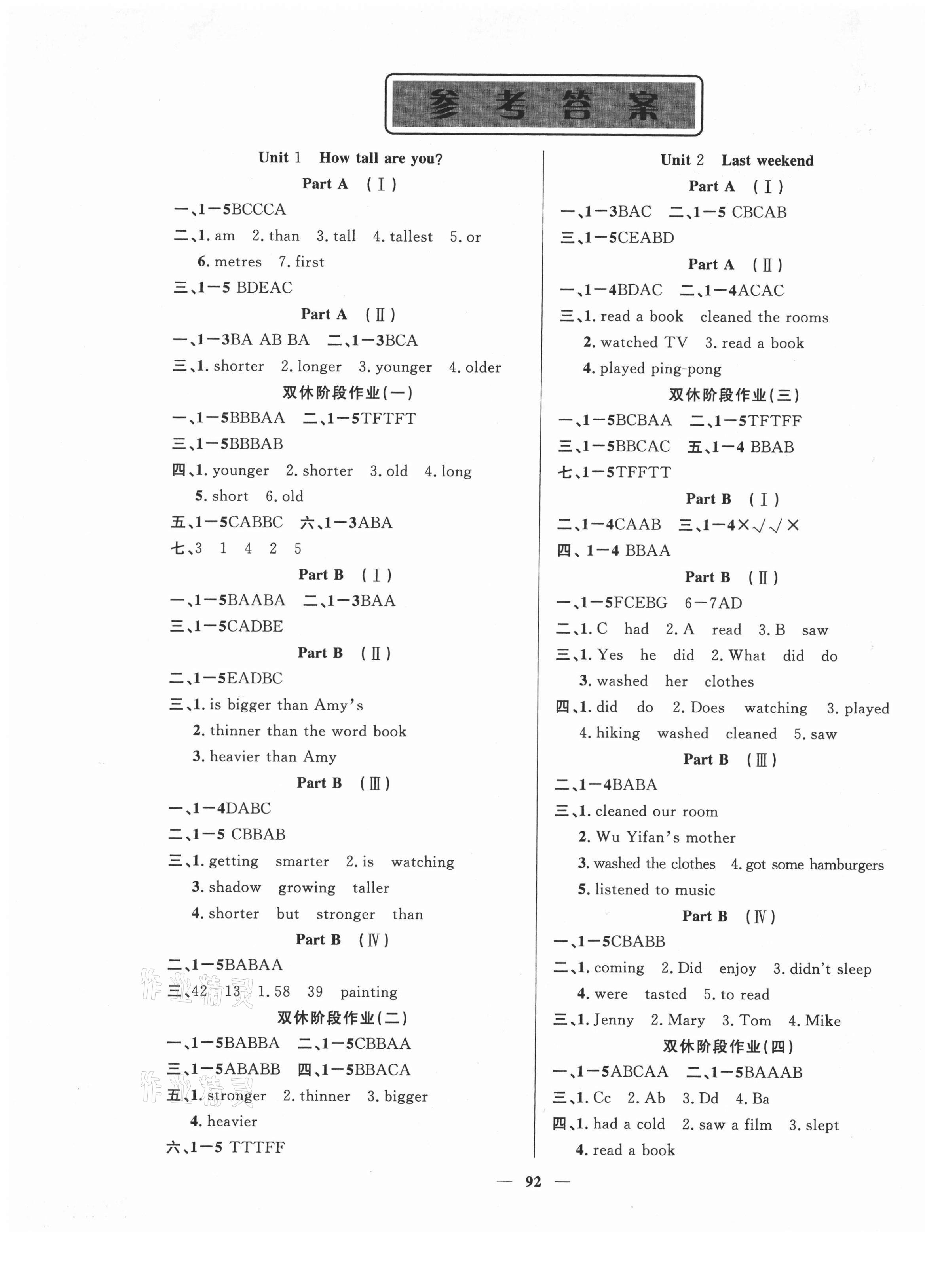 2021年聰明芽導(dǎo)練考六年級英語下冊人教PEP版 第1頁