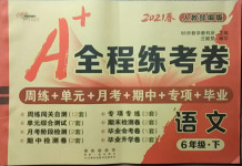 2021年A加全程練考卷六年級(jí)語文下冊(cè)人教版