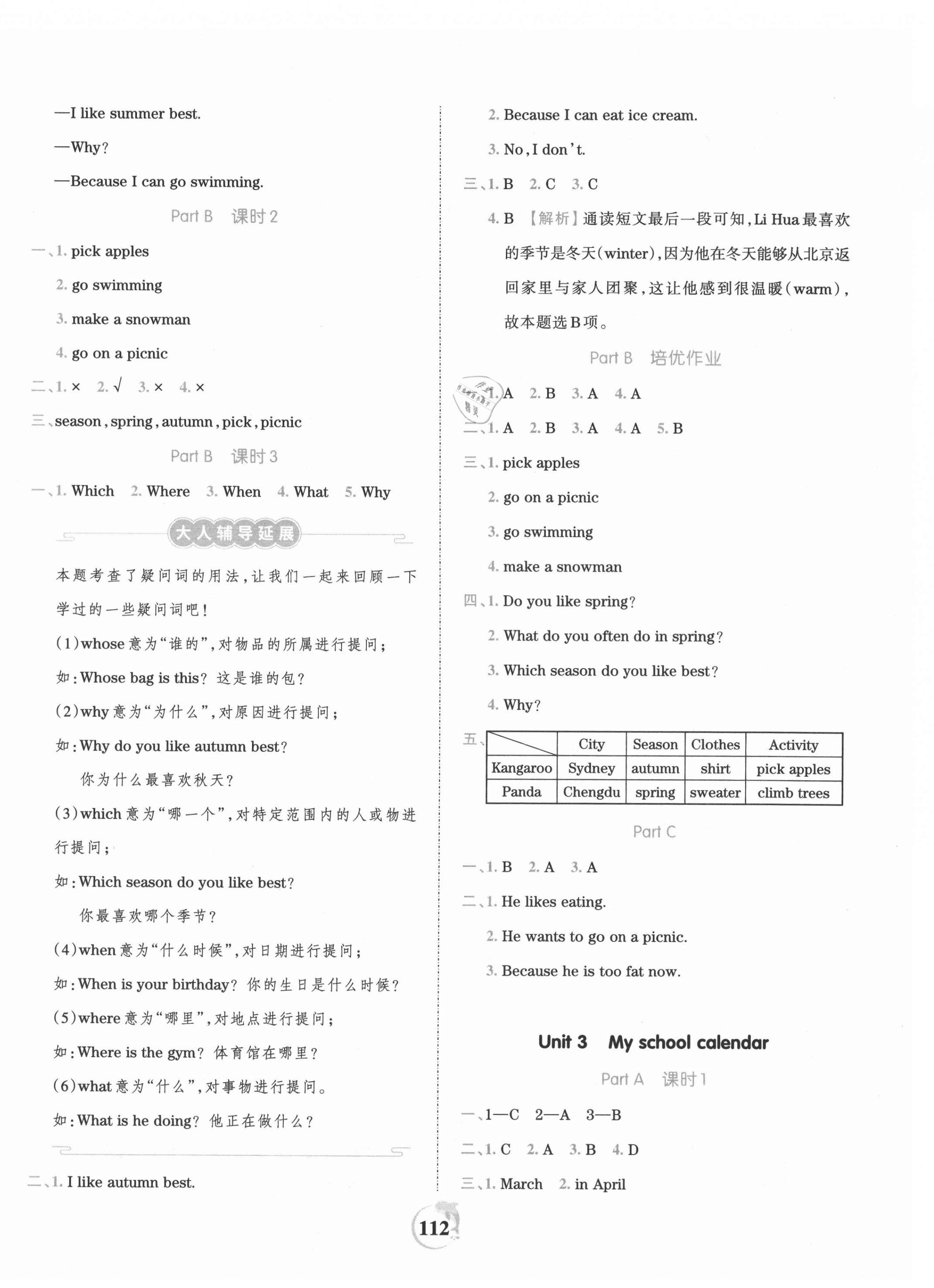 2021年王朝霞德才兼?zhèn)渥鳂I(yè)創(chuàng)新設(shè)計(jì)五年級(jí)英語(yǔ)下冊(cè)人教PEP版 第4頁(yè)