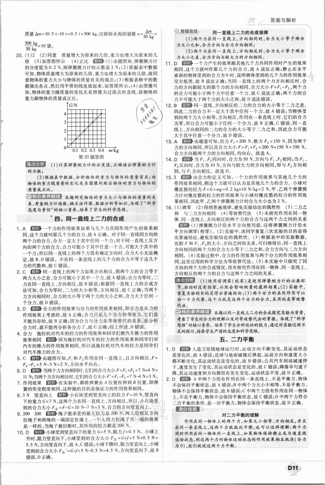 2021年少年班初中物理八年級下冊北師大版 第11頁