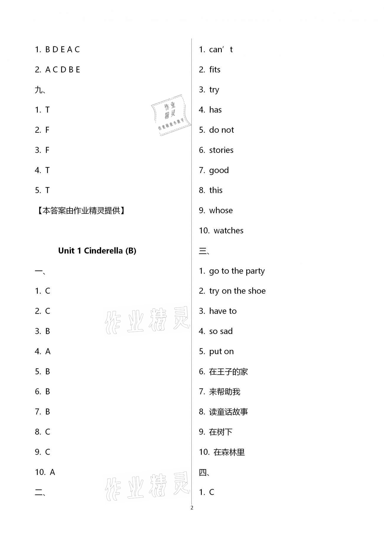 2021年欢乐校园小学英语成长大本营五年级下册译林版 第2页