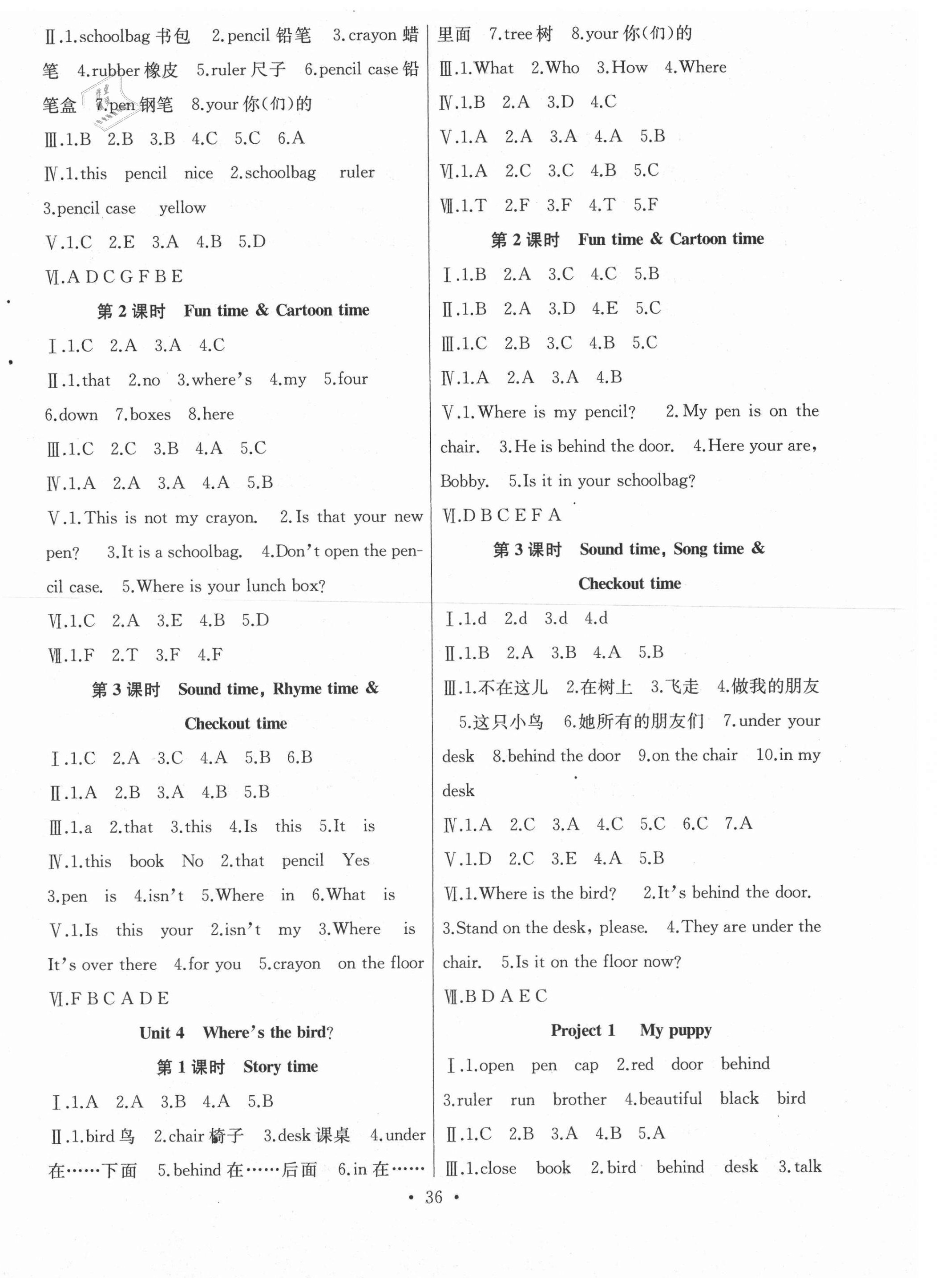 2021年全頻道課時(shí)作業(yè)三年級(jí)英語(yǔ)下冊(cè)譯林版 第2頁(yè)