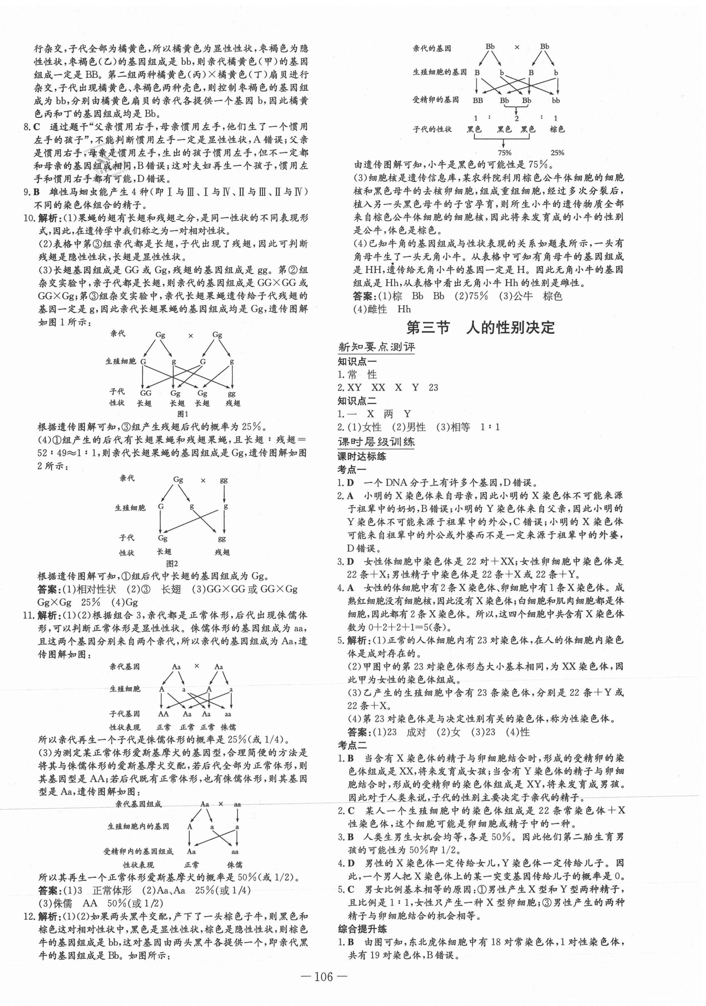 2021年練案八年級生物下冊蘇教版 第6頁