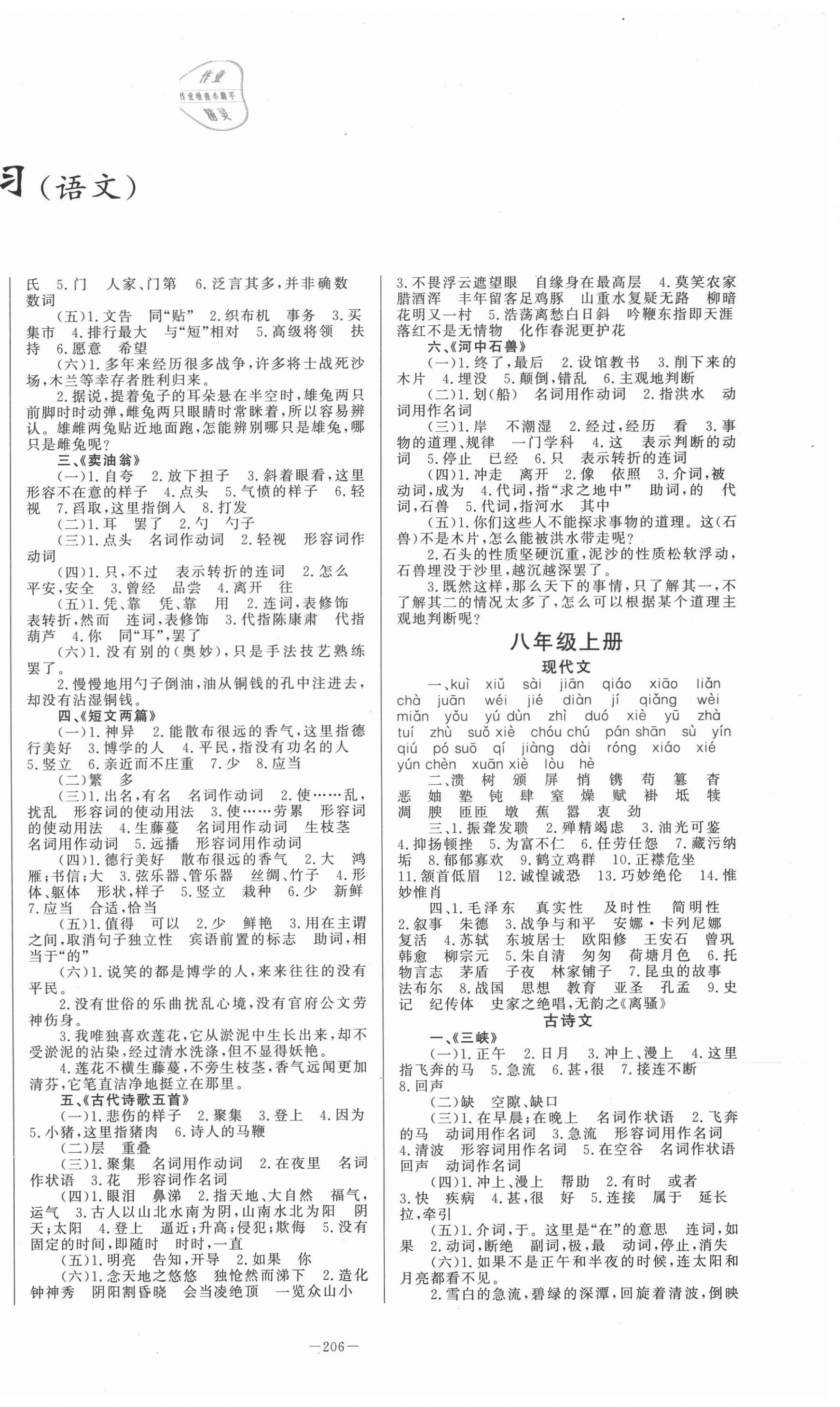 2021年初中學(xué)業(yè)水平考試總復(fù)習(xí)語(yǔ)文泰安專版 第2頁(yè)