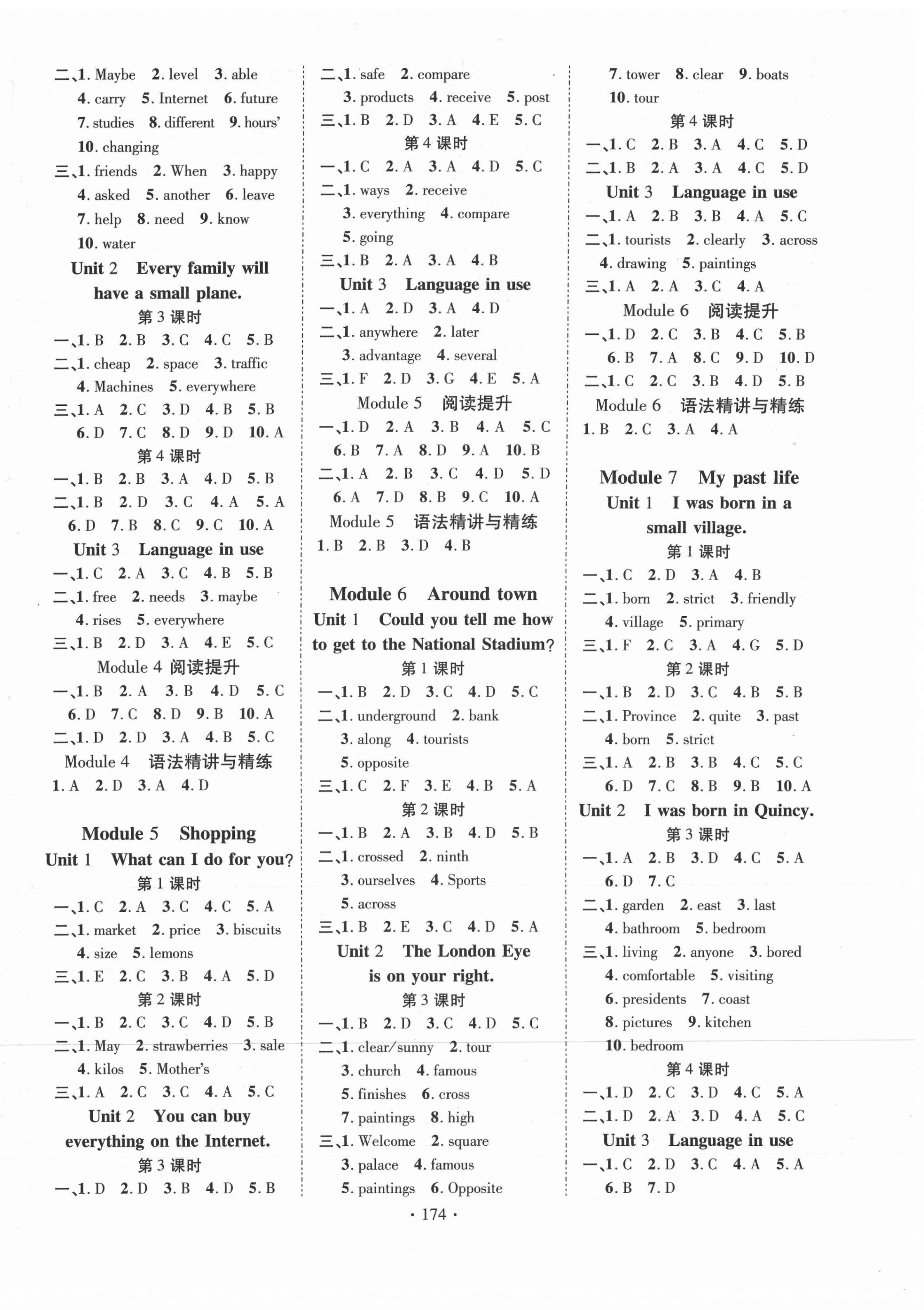 2021年課時(shí)掌控七年級(jí)英語(yǔ)下冊(cè)外研版 第2頁(yè)