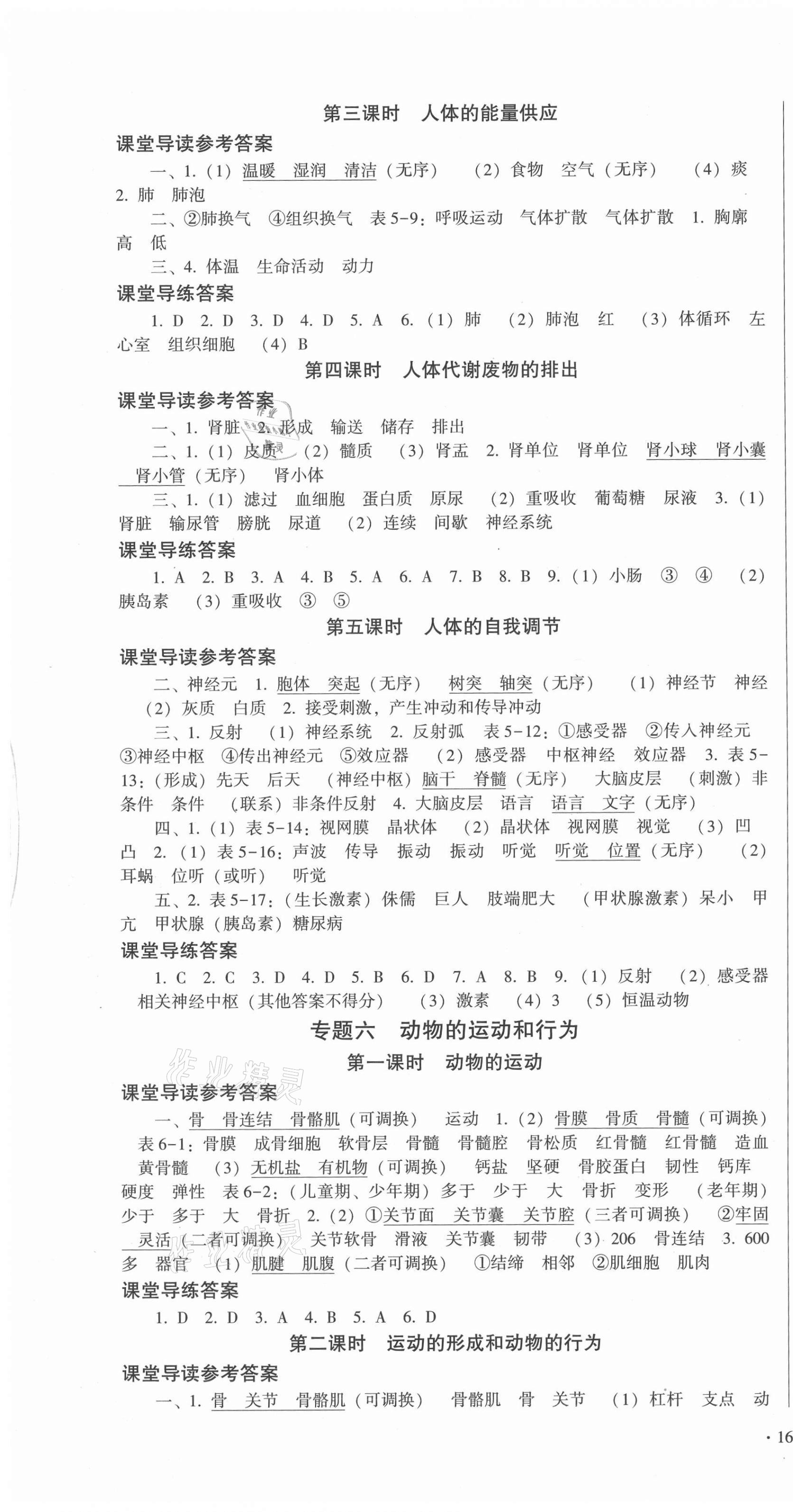2021年中考考點(diǎn)復(fù)習(xí)讀練測(cè)之早讀晚練生物 第4頁(yè)