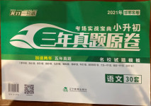2021年考場(chǎng)實(shí)戰(zhàn)寶典小升初三年真題原卷語(yǔ)文名校試題模板邯鄲專版