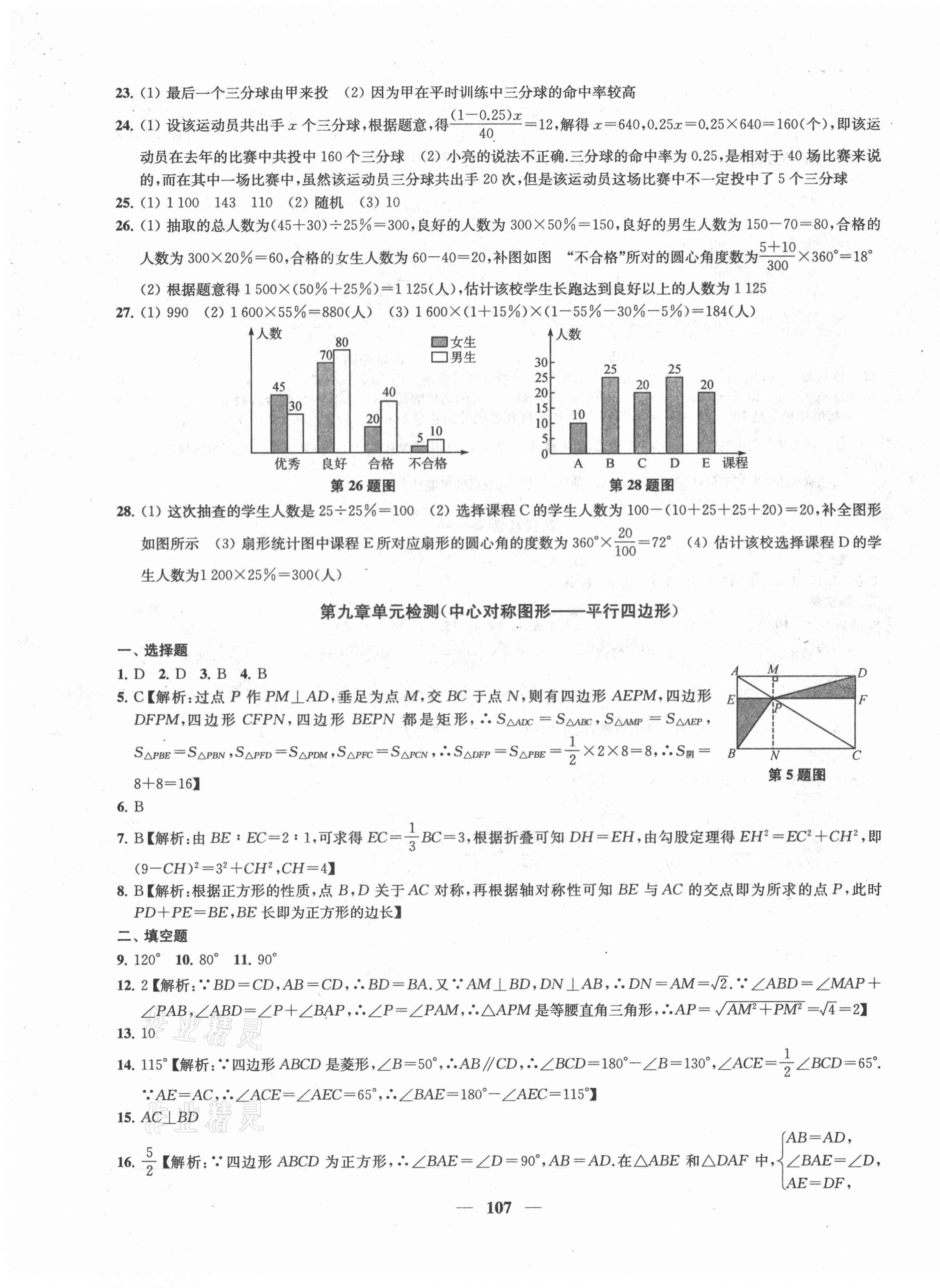 2021年金鑰匙沖刺名校大試卷八年級(jí)數(shù)學(xué)下冊(cè)江蘇版 第3頁(yè)