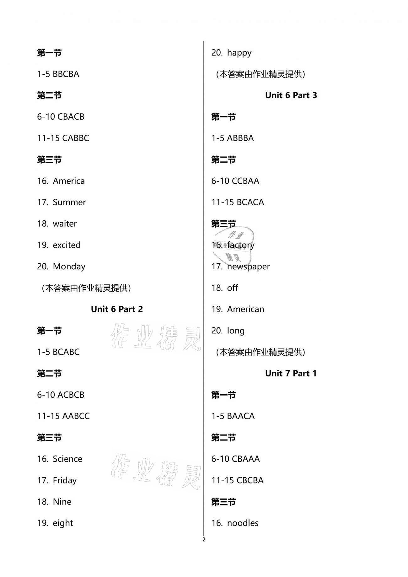 2021年練吧6+1八年級英語下冊仁愛版四川民族出版社 第2頁