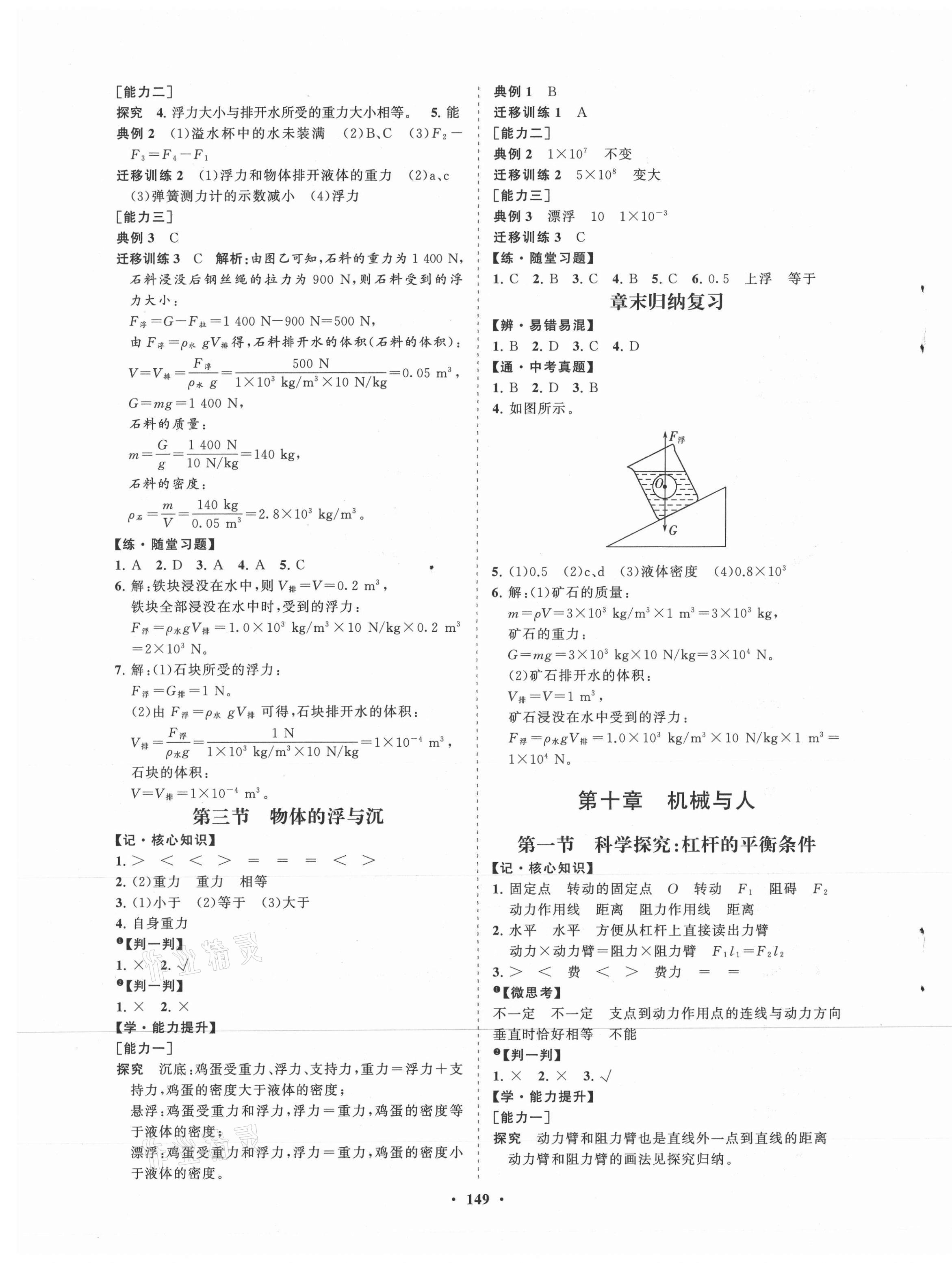 2021年新課程同步練習(xí)冊八年級物理下冊滬科版 第5頁