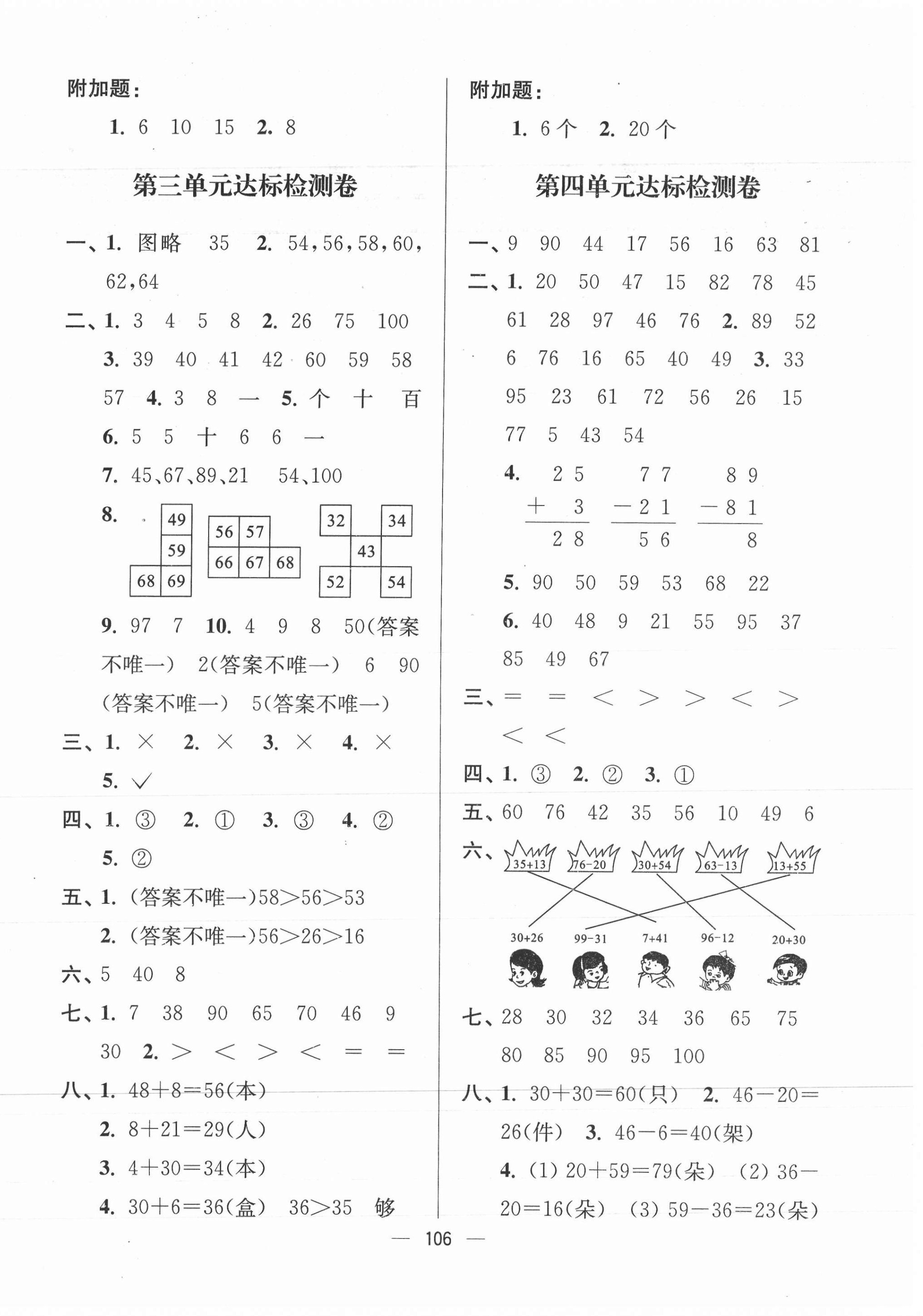 2021年江苏好卷一年级数学下册苏教版 第2页