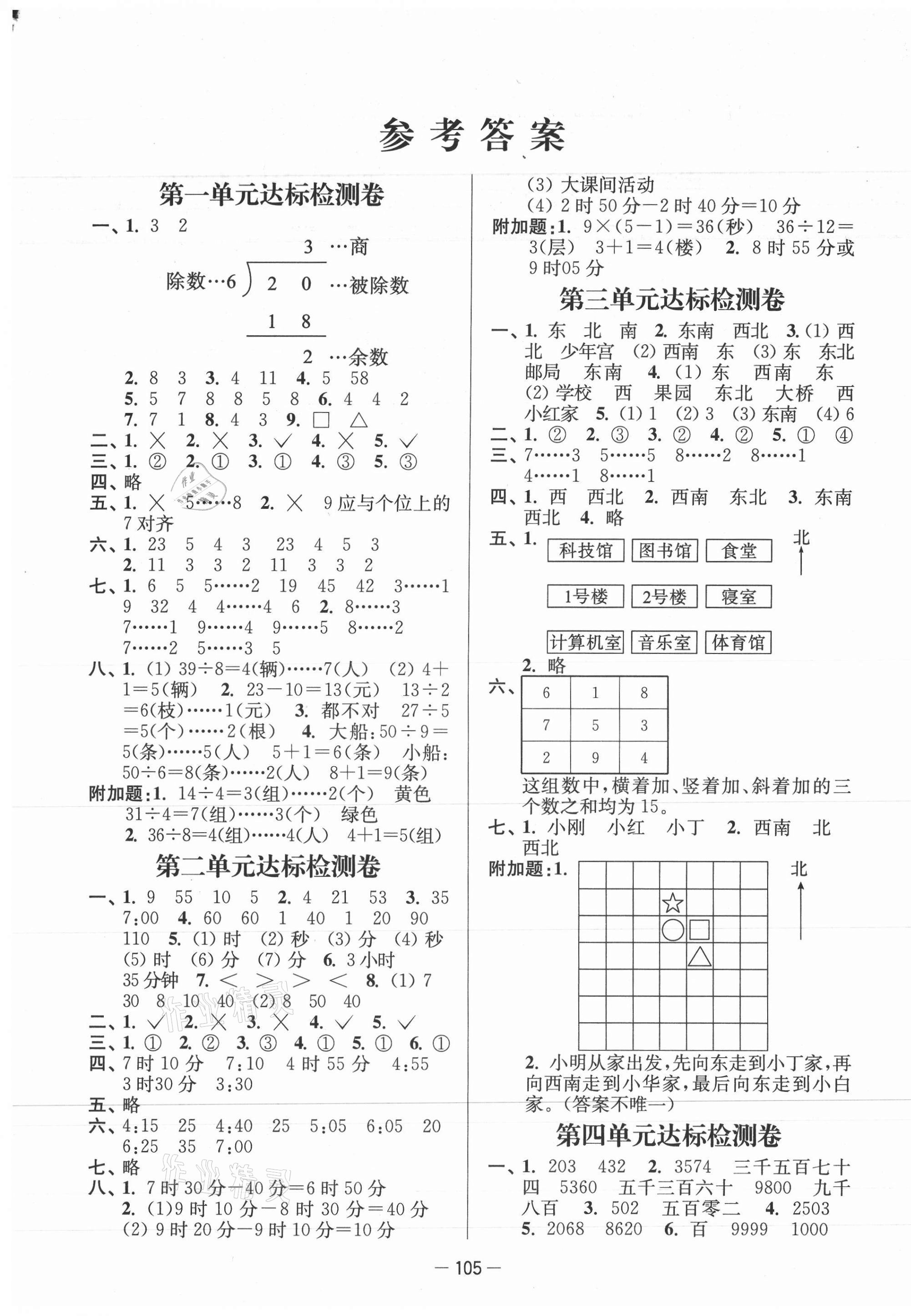 2021年江蘇好卷二年級(jí)數(shù)學(xué)下冊(cè)蘇教版 第1頁