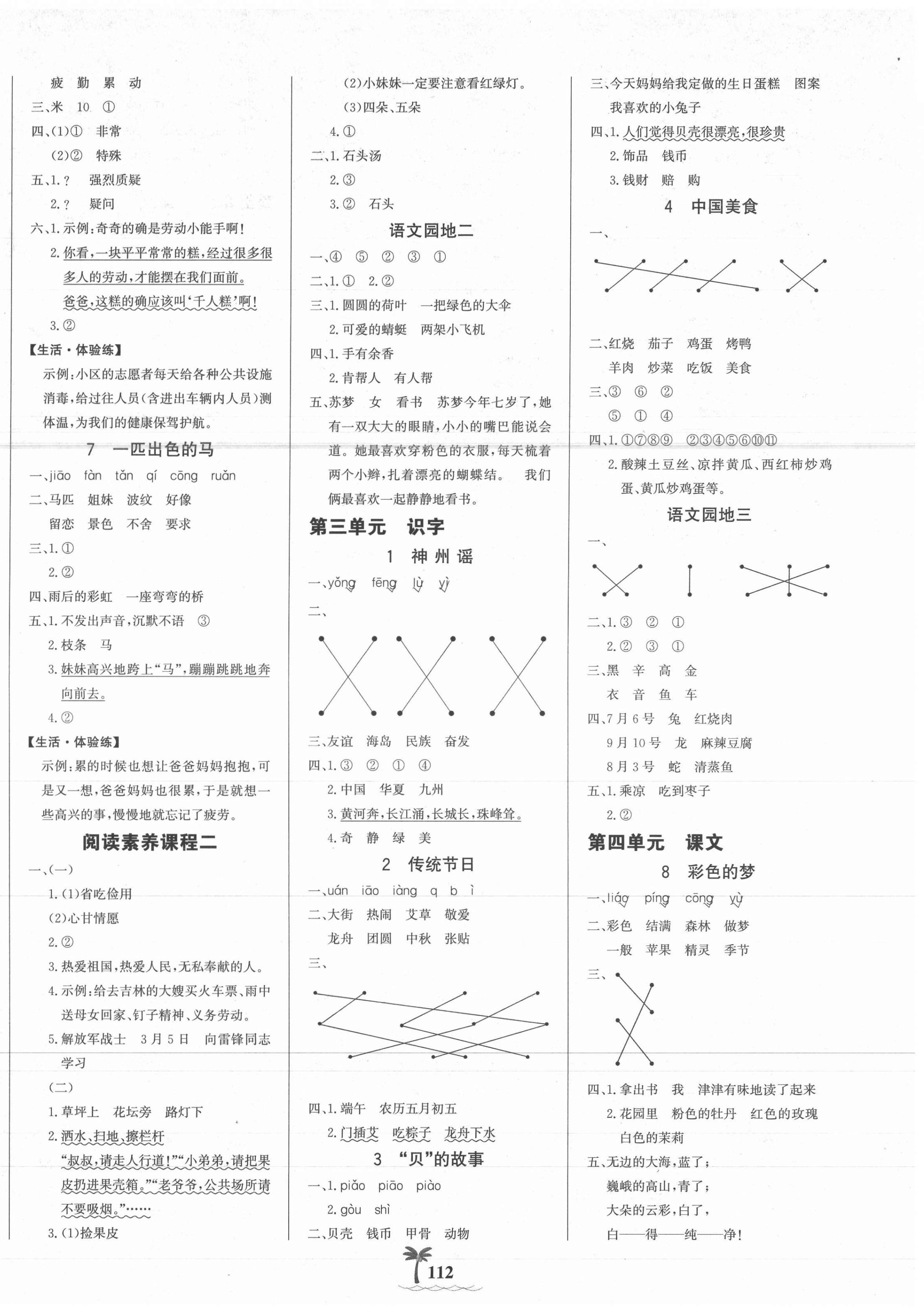 2021年世紀(jì)金榜金榜小博士二年級(jí)語(yǔ)文下冊(cè)人教版全彩版 第2頁(yè)