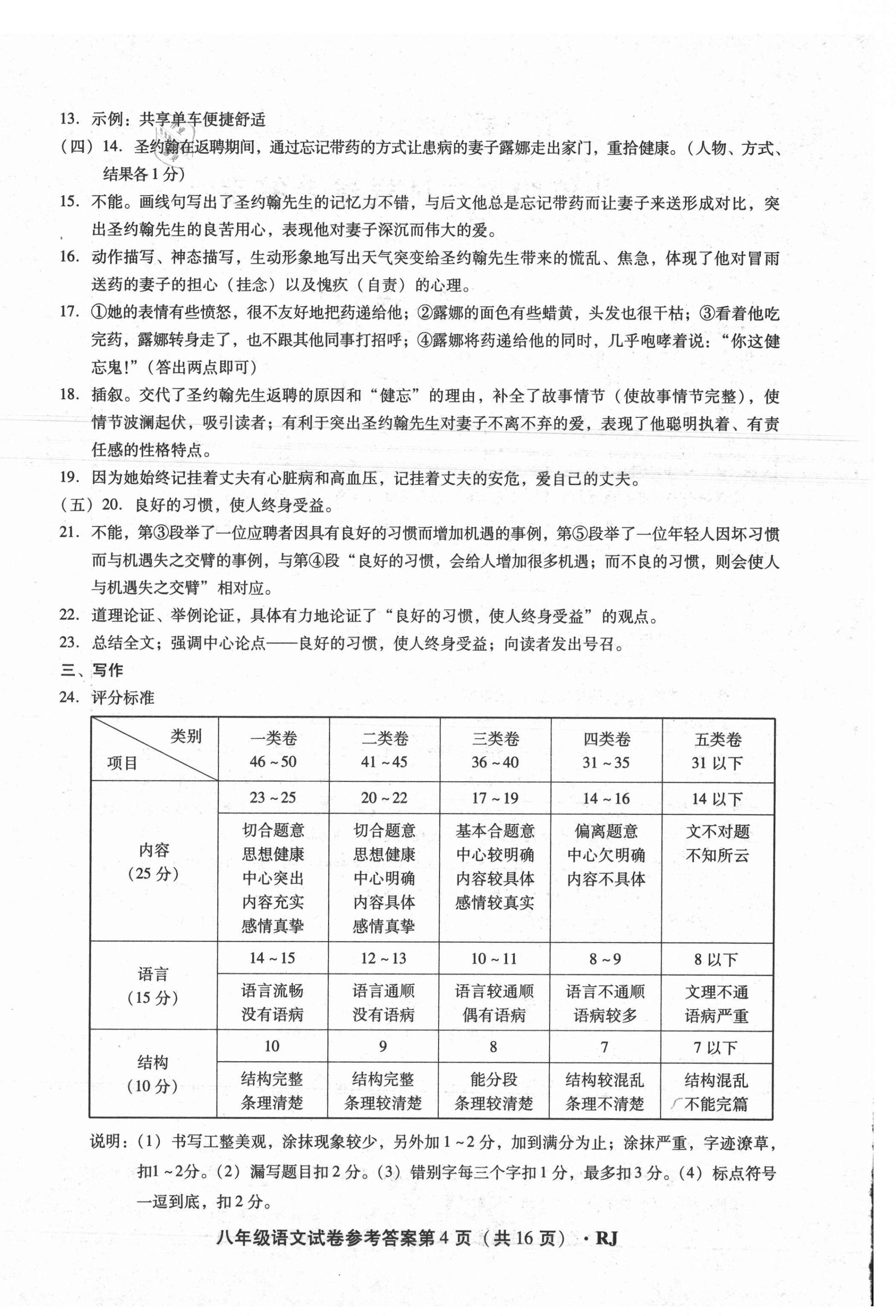 2021年沈陽(yáng)五區(qū)兩年期中期末精選卷八年級(jí)語(yǔ)文下冊(cè)人教版 第4頁(yè)