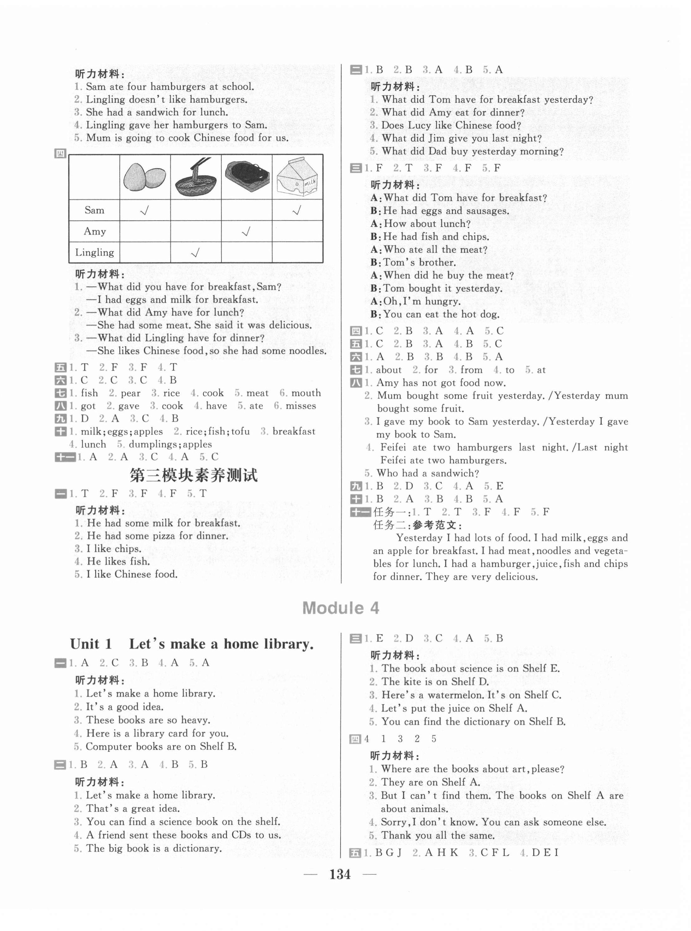 2021年核心素養天天練五年級英語下冊外研版 第4頁