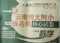 2021年云南師大附小一線名師核心試卷一年級(jí)數(shù)學(xué)下冊(cè)人教版